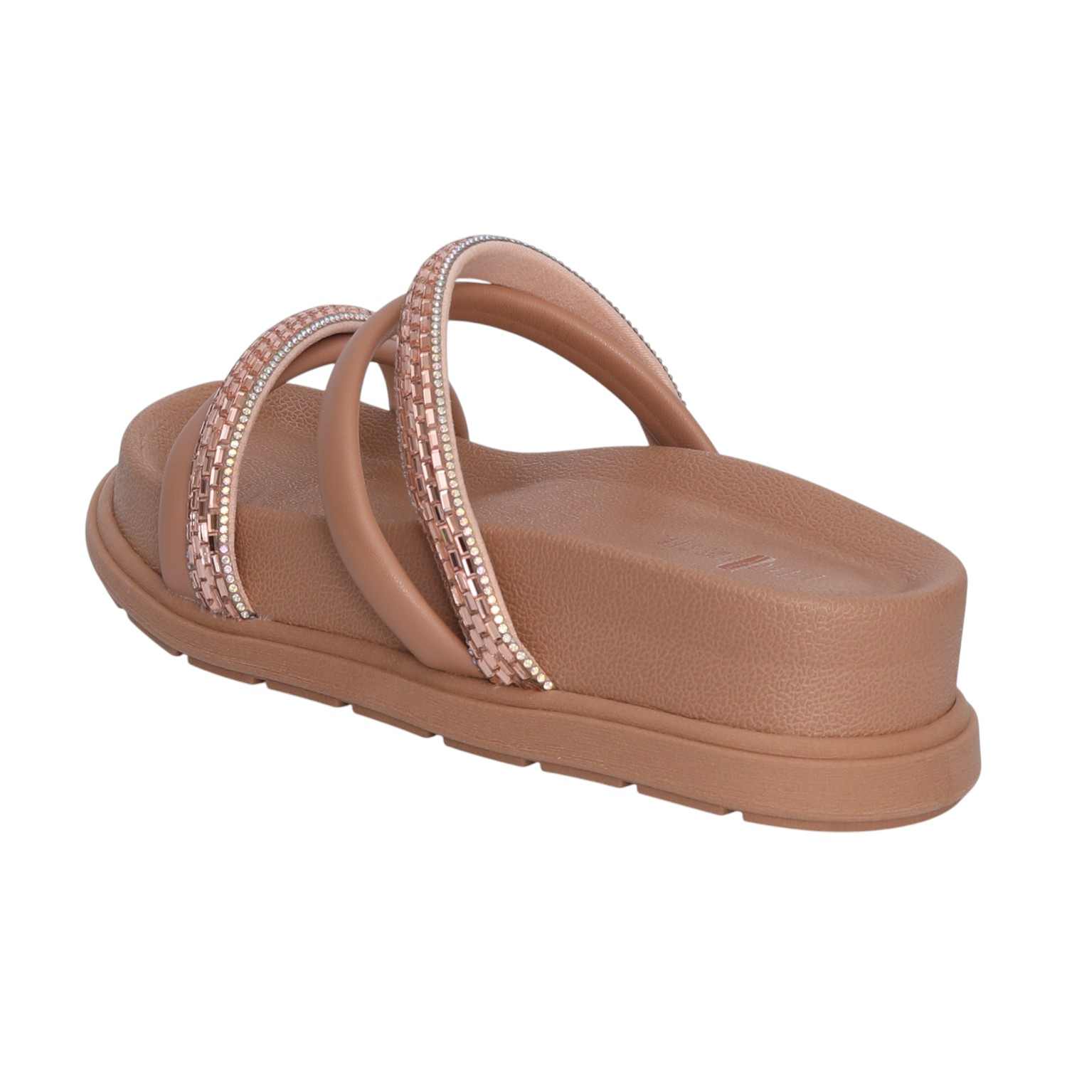 Women Nude Color Slides with Stone Detailing