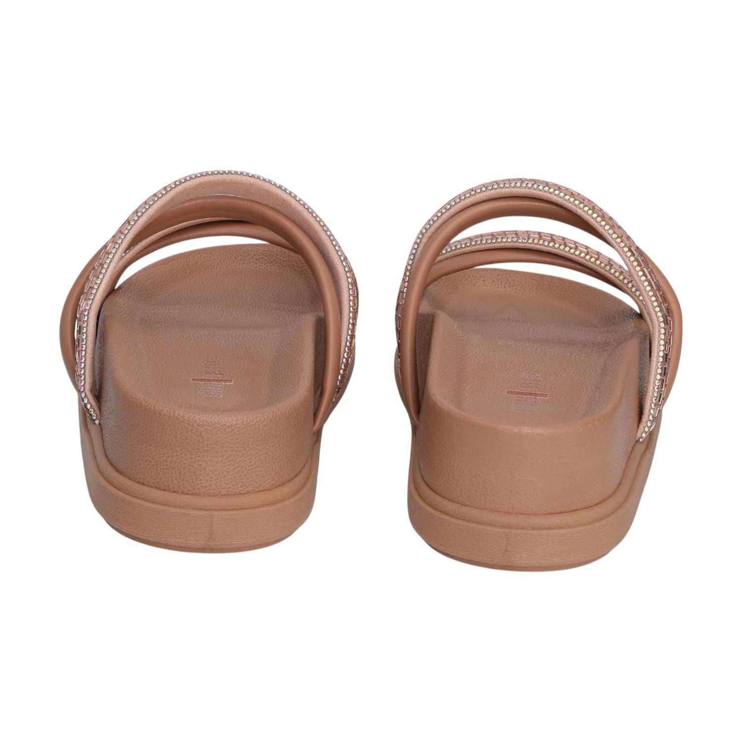 Women Nude Color Slides with Stone Detailing