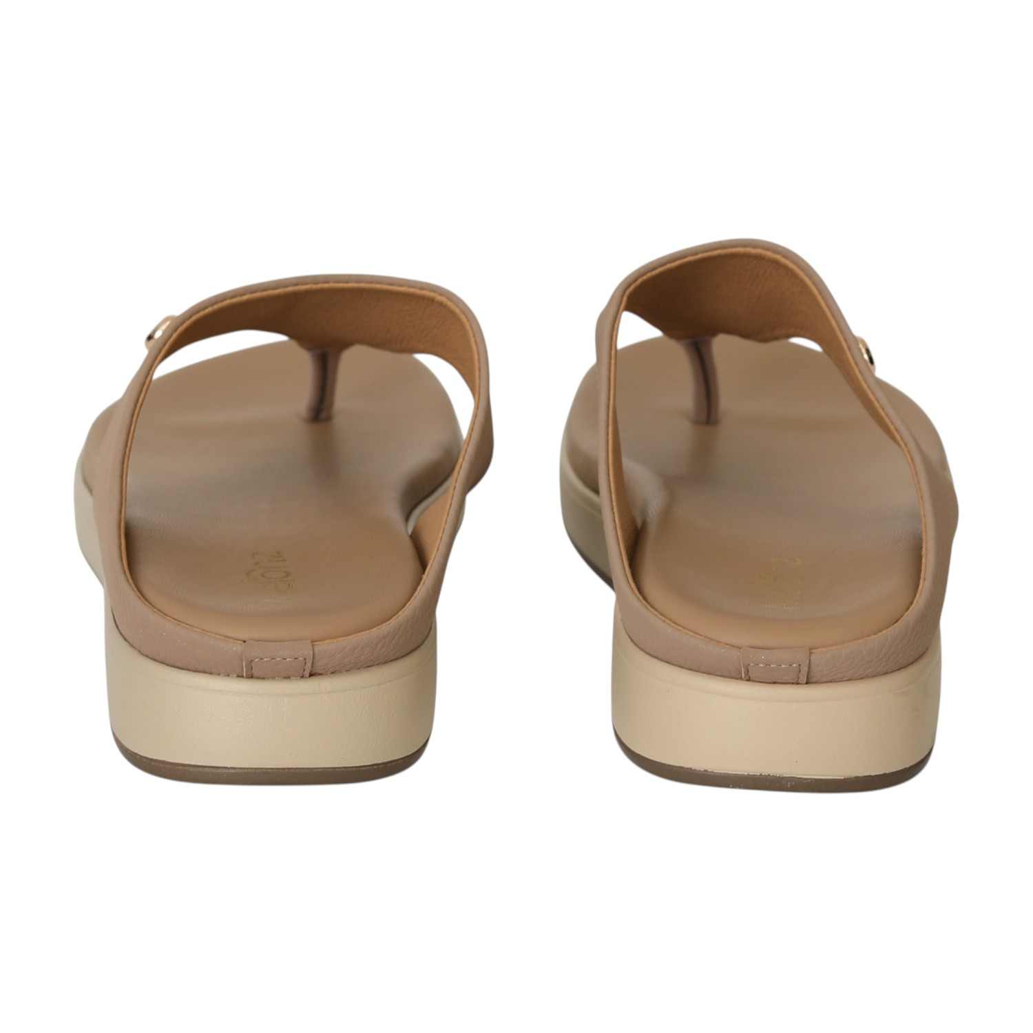 Women Brown Spark Wedge Flats