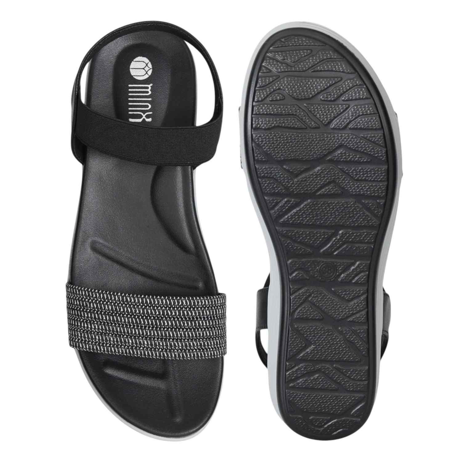 Women SmoothStep Black Sandals
