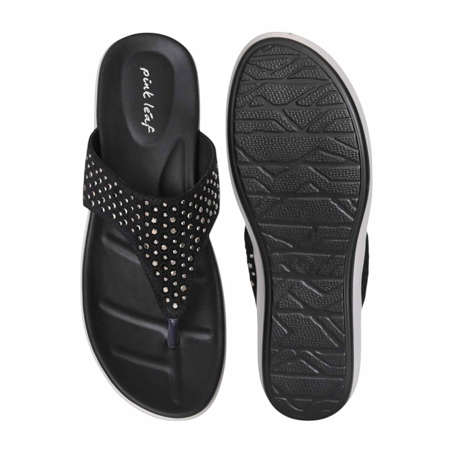 Women's Pewter Gleam Wedge Thong Sandal