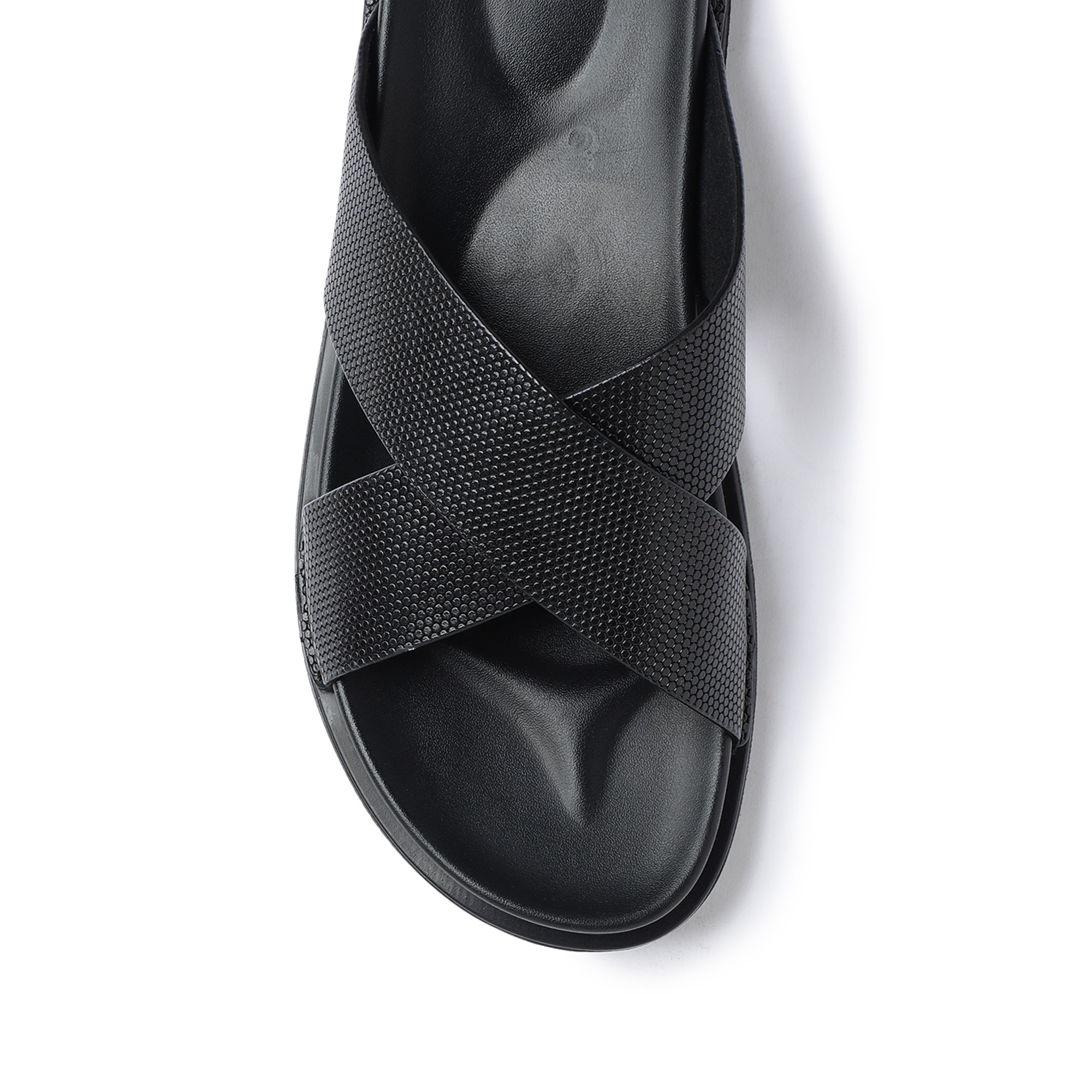 Black Hp Mens Sandals