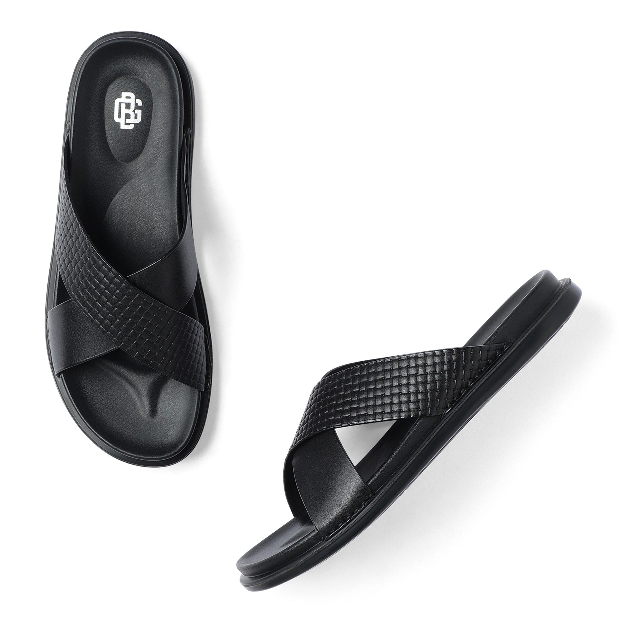 Black Mp Mens Sandals