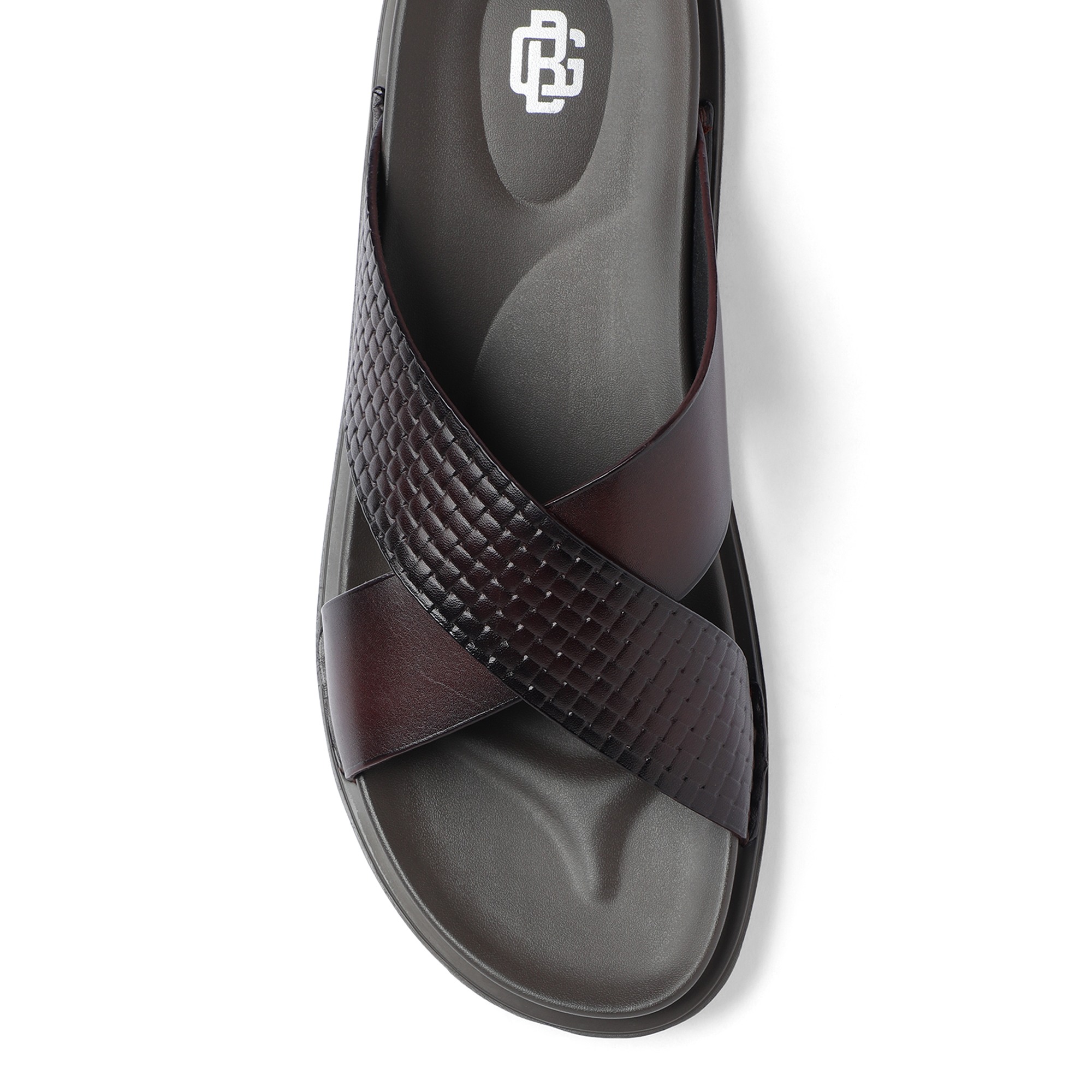 Burgundy Mp Mens Sandals