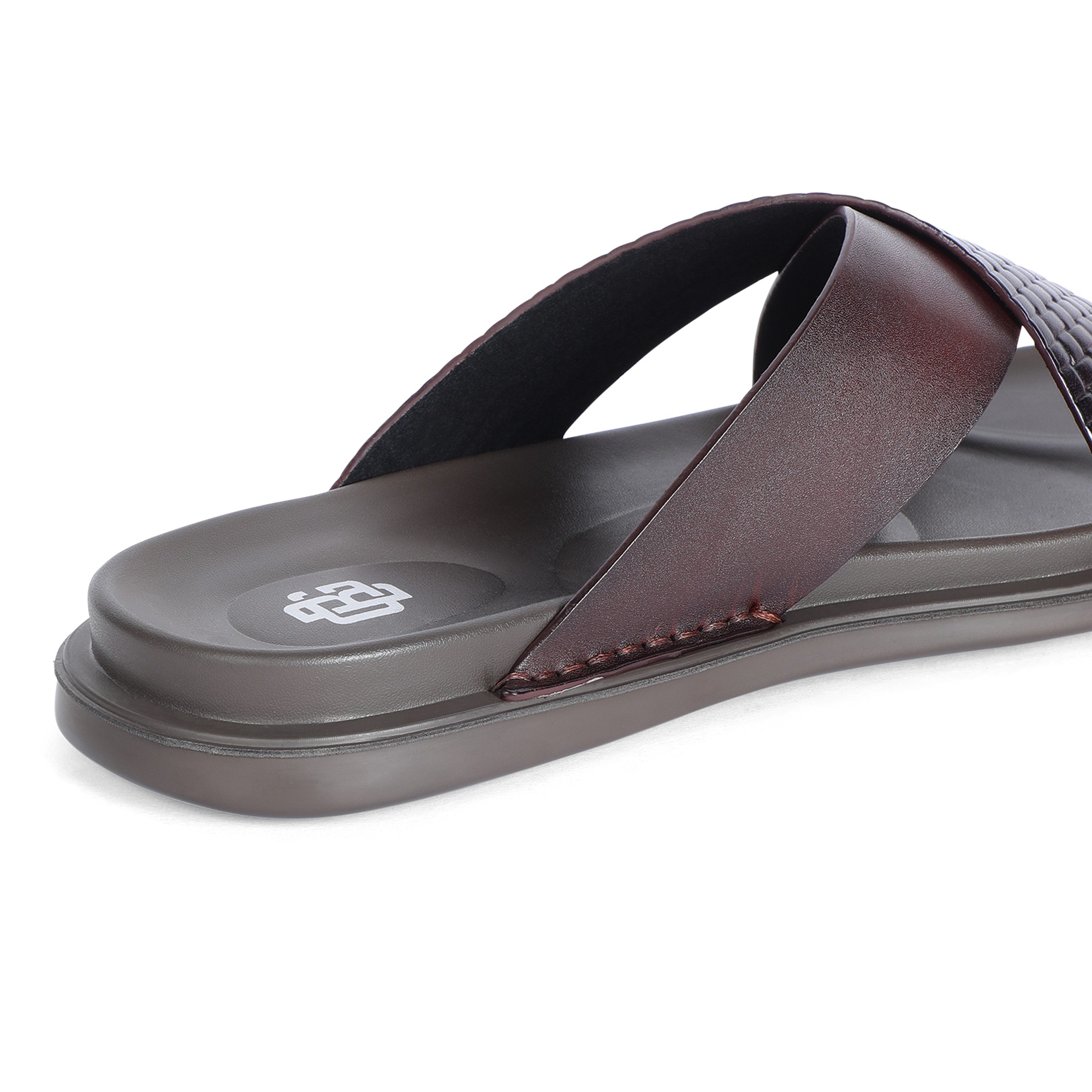 Burgundy Mp Mens Sandals
