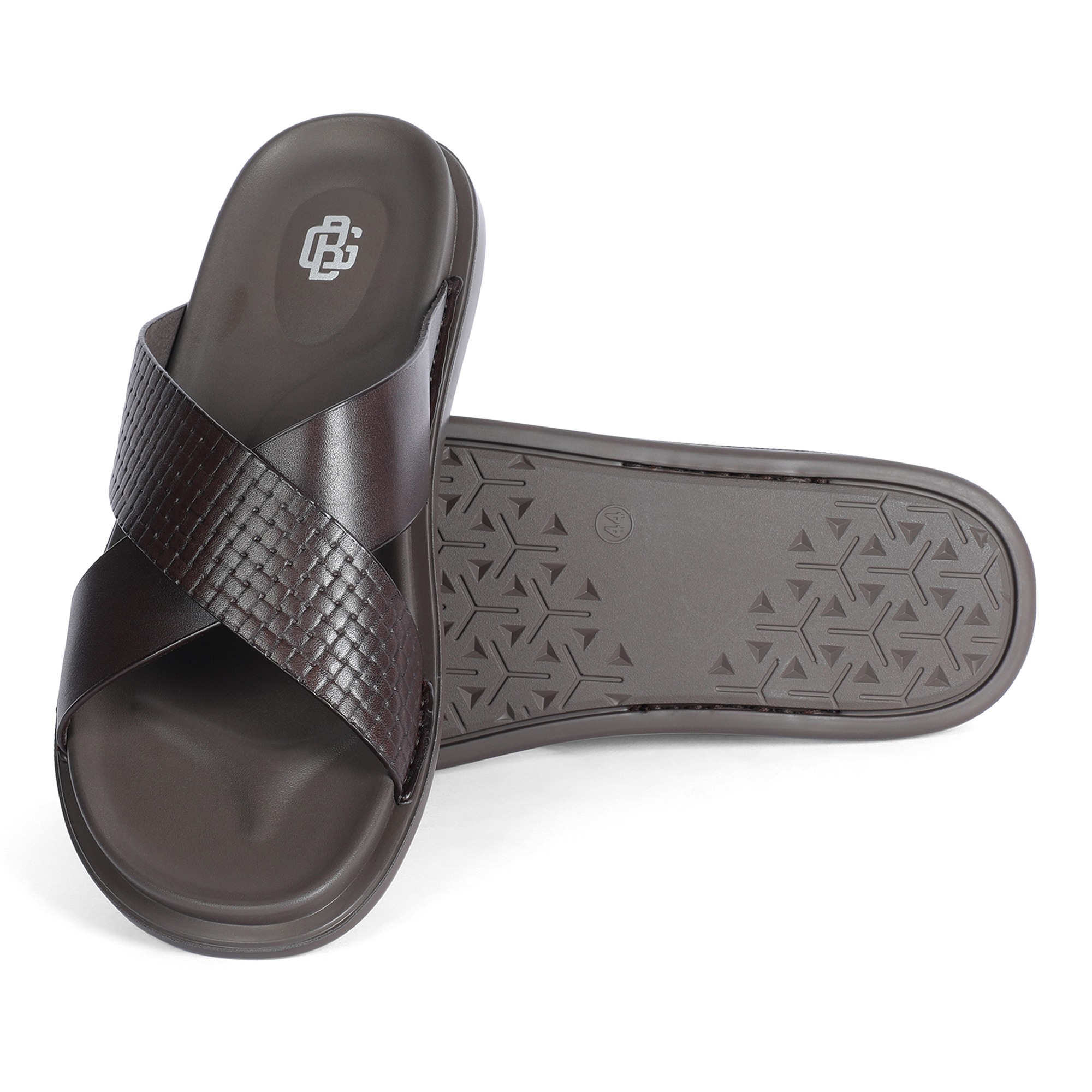 Dk Brown Mp Mens Sandals