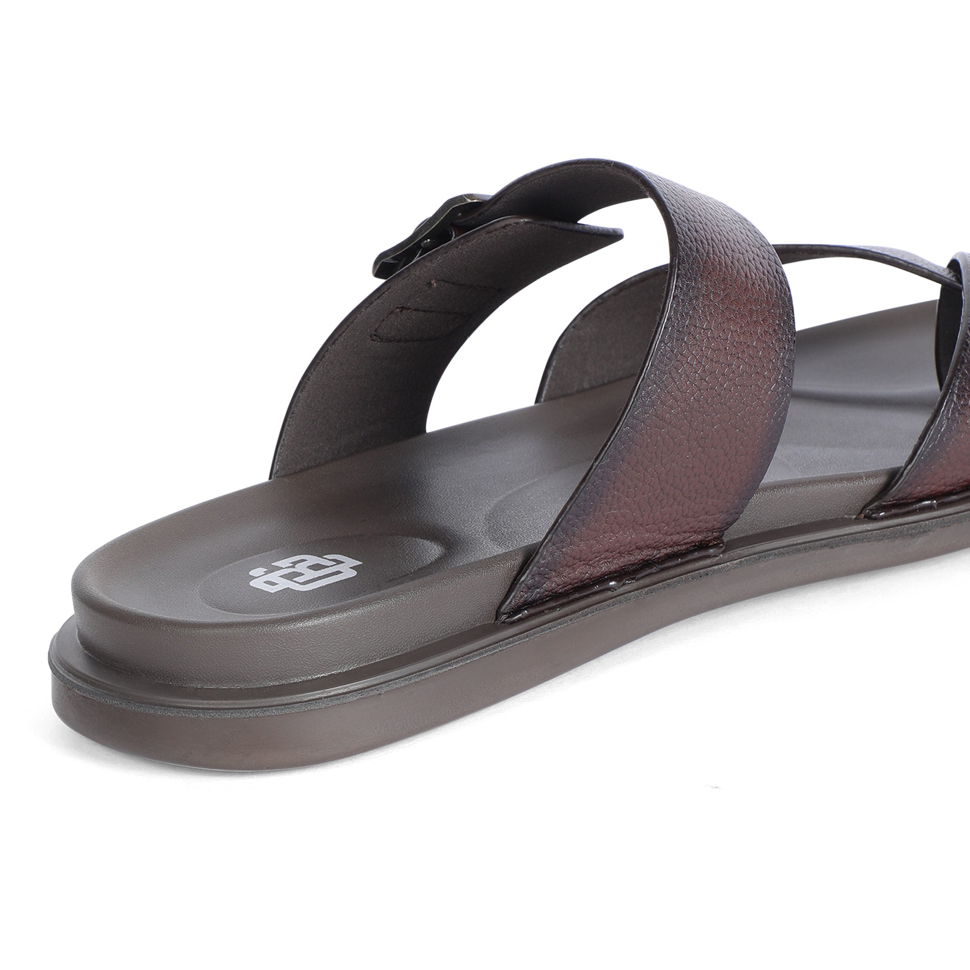 Burgundy Mens Sandals