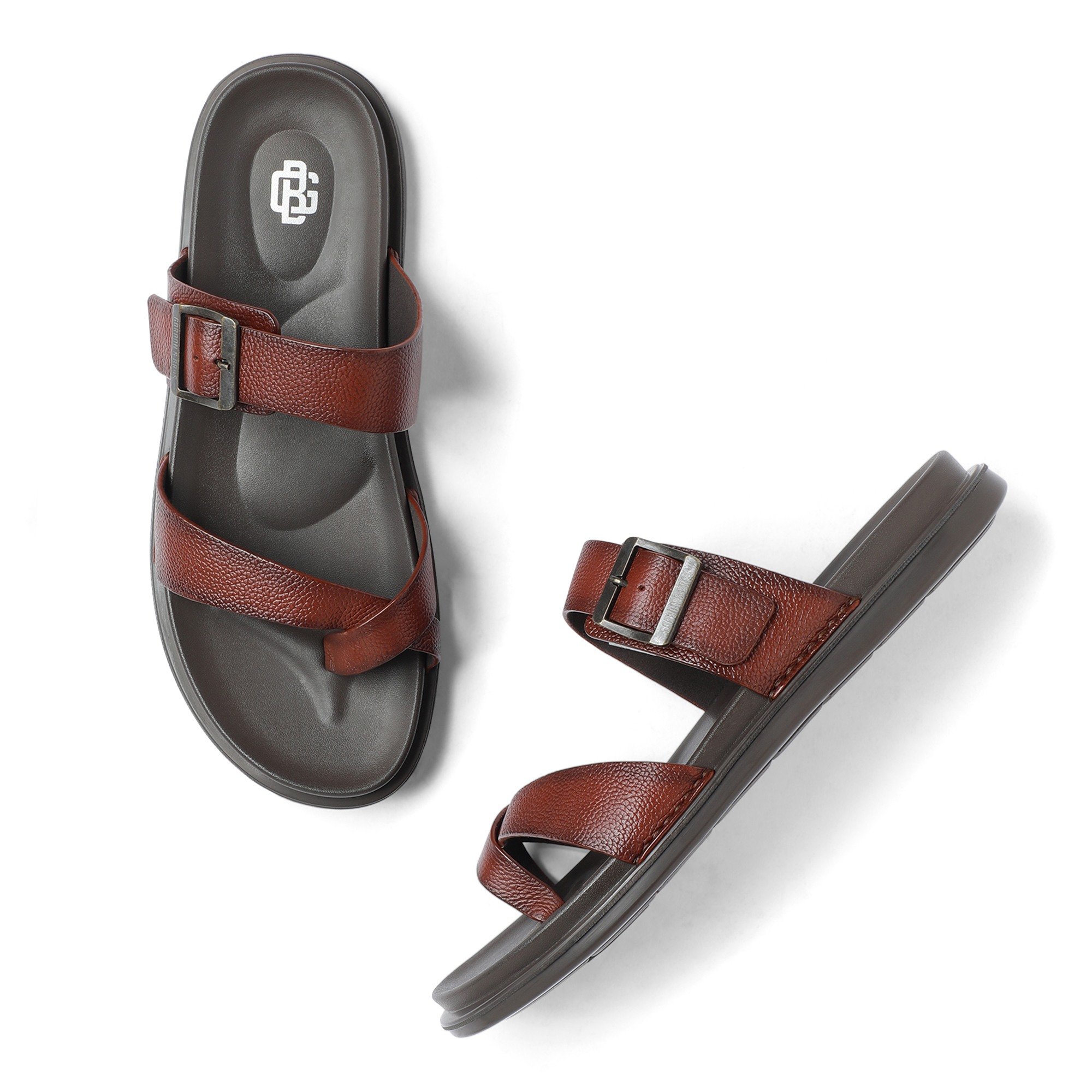 Tan Mens Sandals