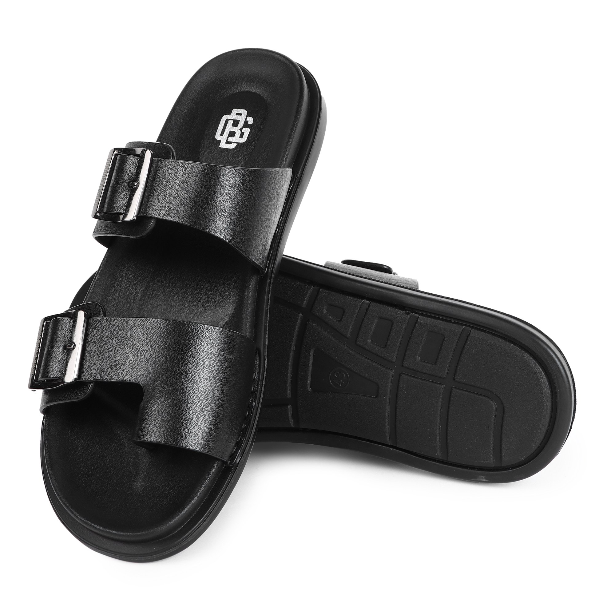 Black Mens Sandals