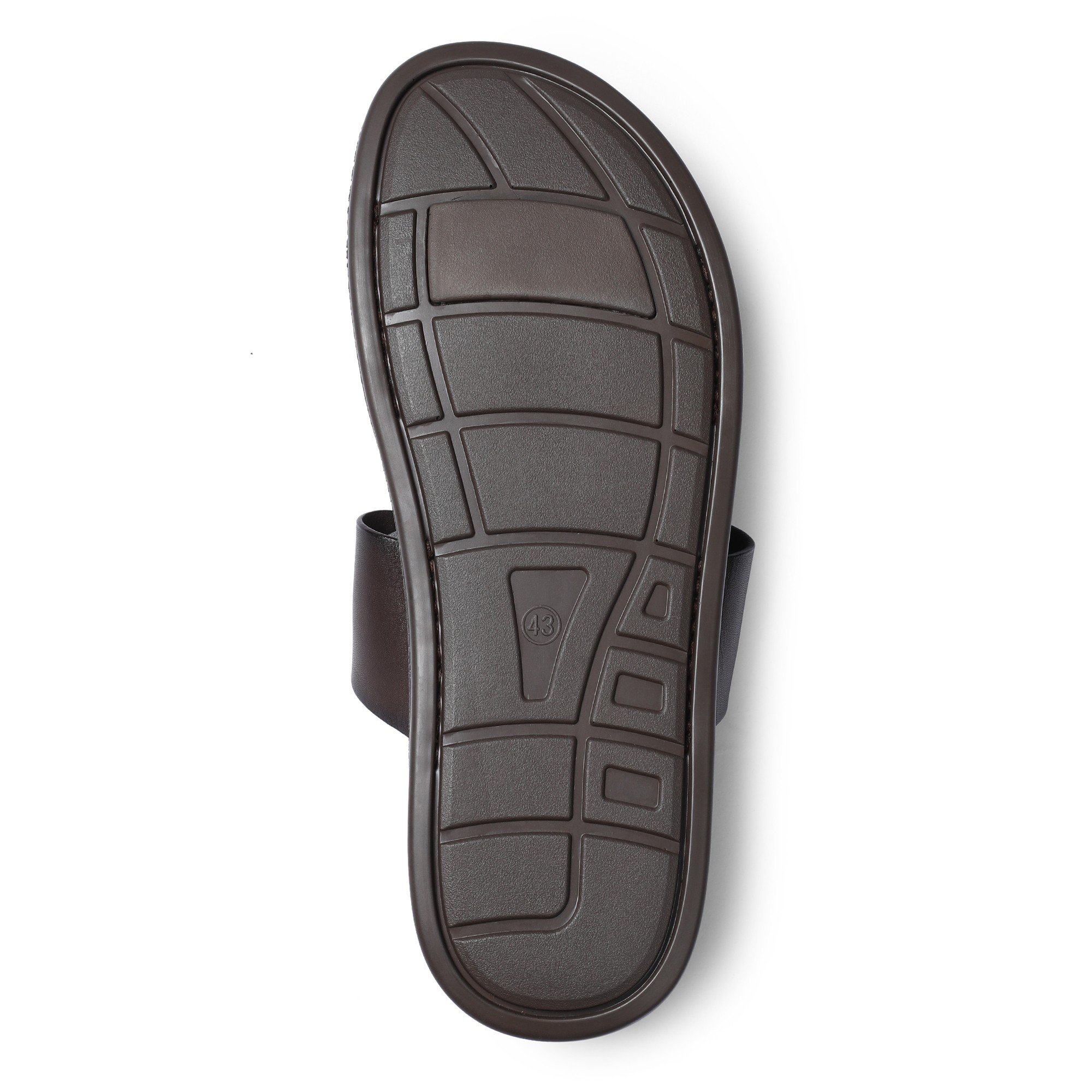 Dark Brown Mens Sandals