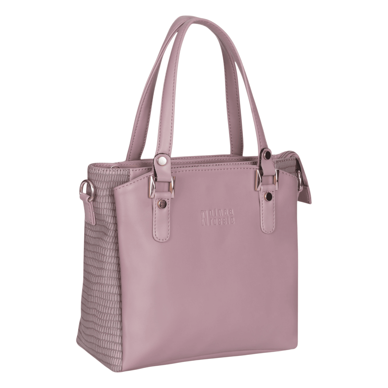 Ninaa Rossie Lavender Dual-Tone Tote Bag