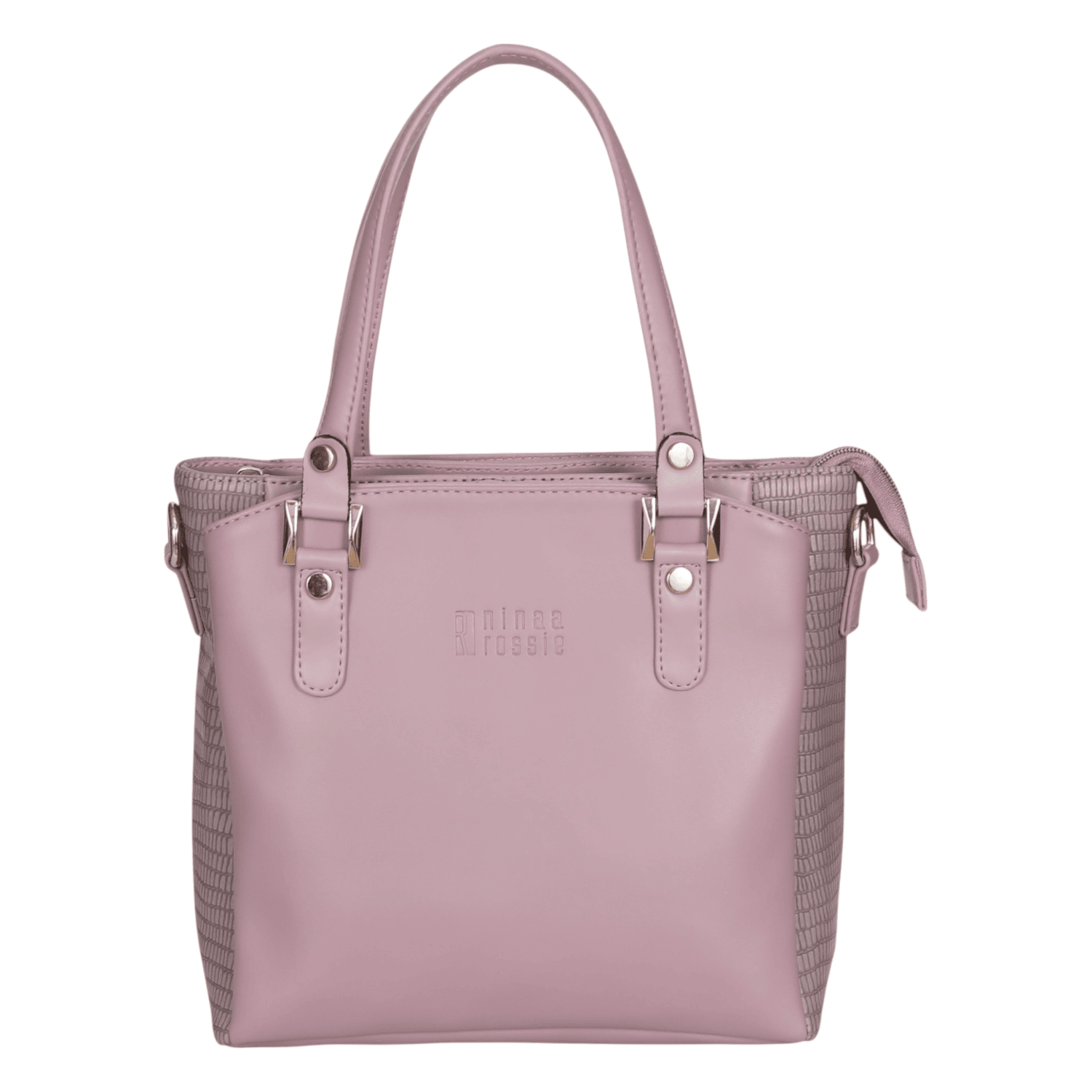 Ninaa Rossie Lavender Dual-Tone Tote Bag