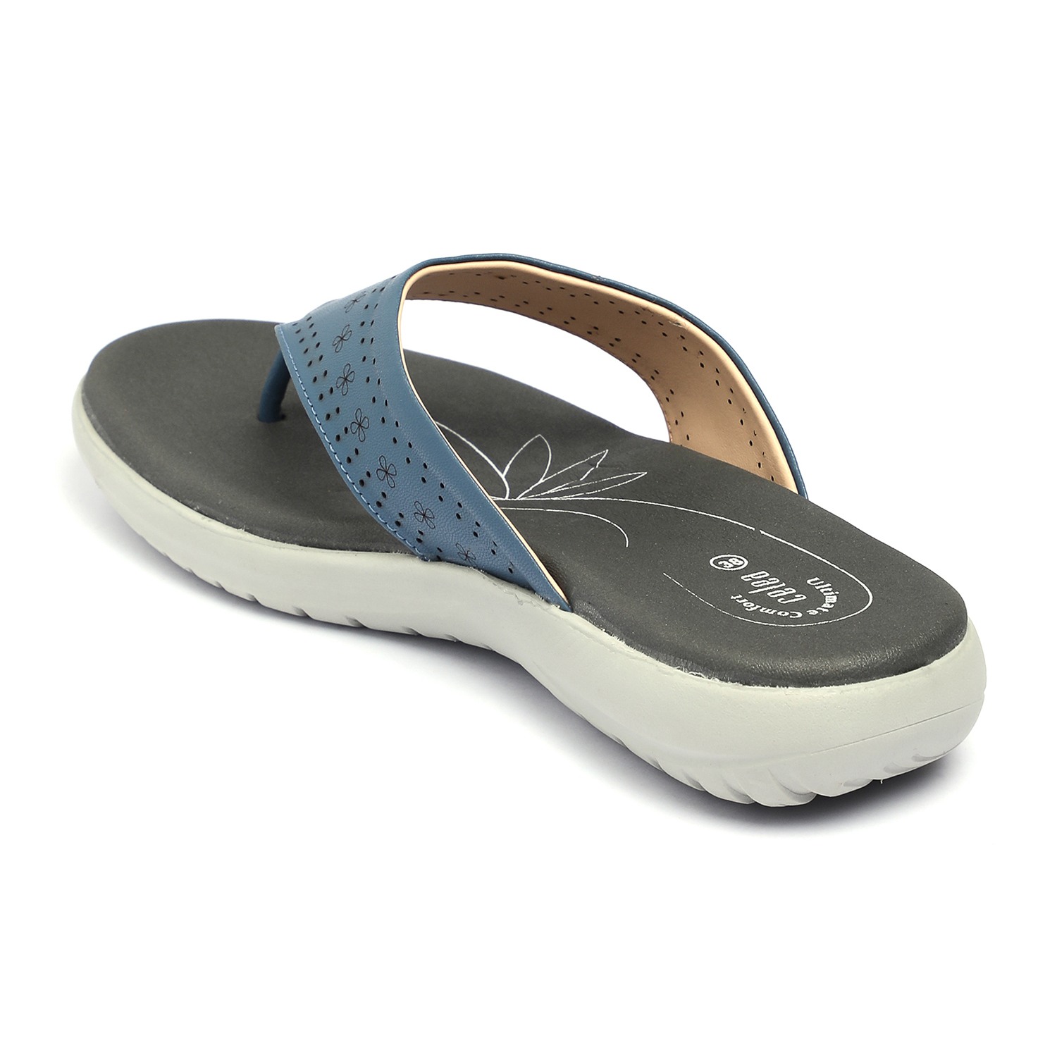 Women Blue Flip-Flops for Everyday Comfort