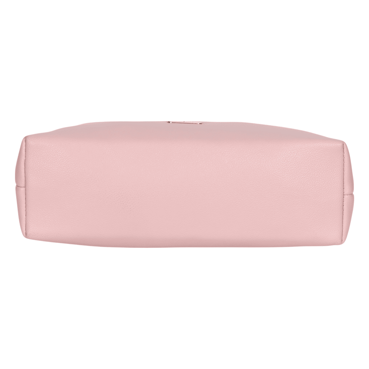 Ninaa Rossie Chic Pink Ruched Handle Shoulder Bag with Detachable Strap