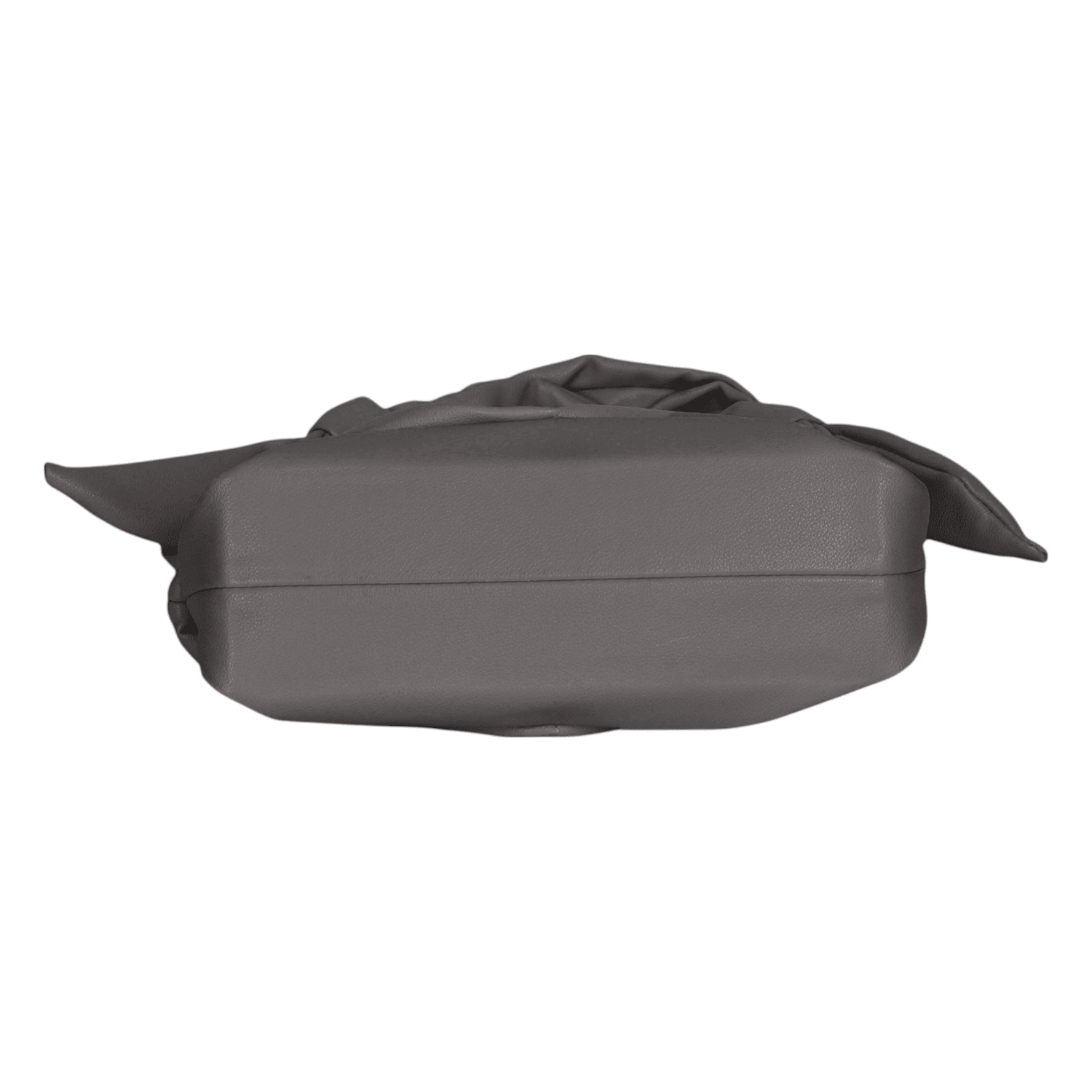 Ninaa Rossie Grey Knotted Handle Shoulder Bag