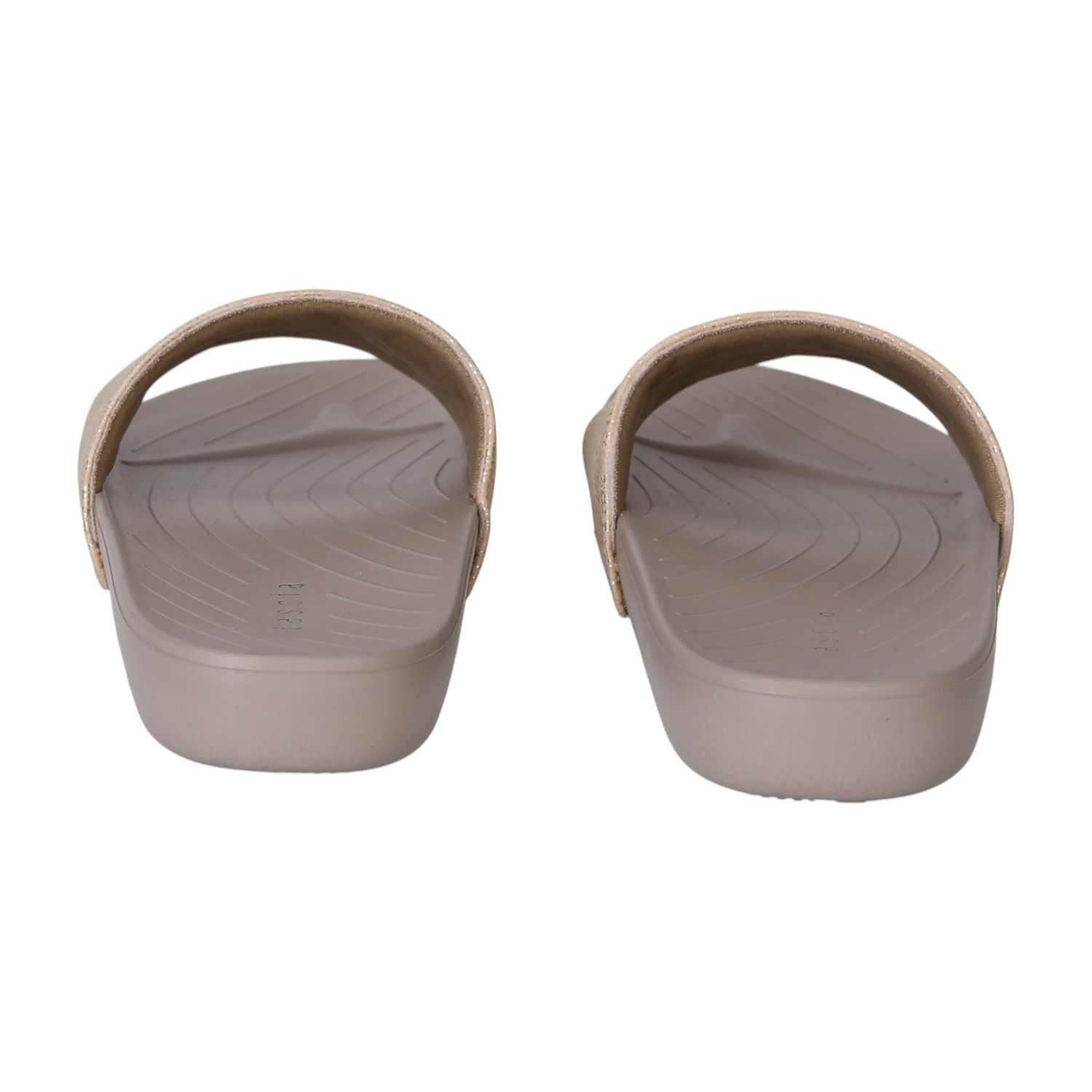 Golden Sand Comfort Slides for Women