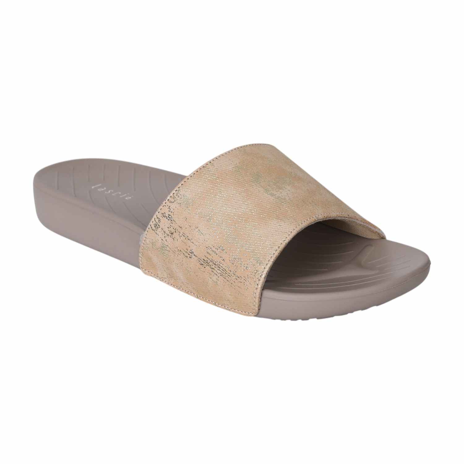 Golden Sand Comfort Slides for Women