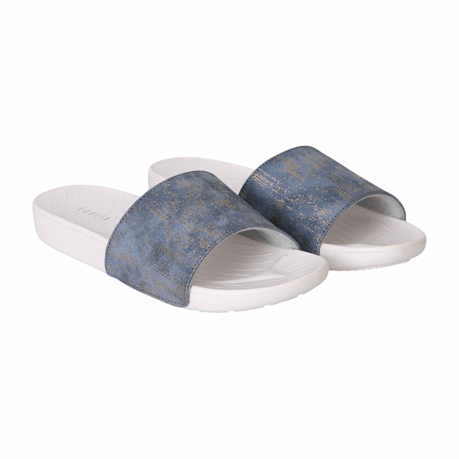 Blue Mist Comfort Slides for Women