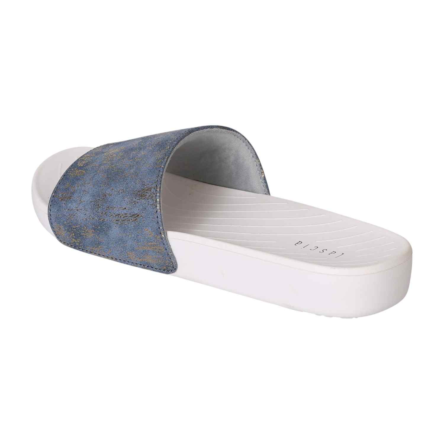 Blue Mist Comfort Slides for Women