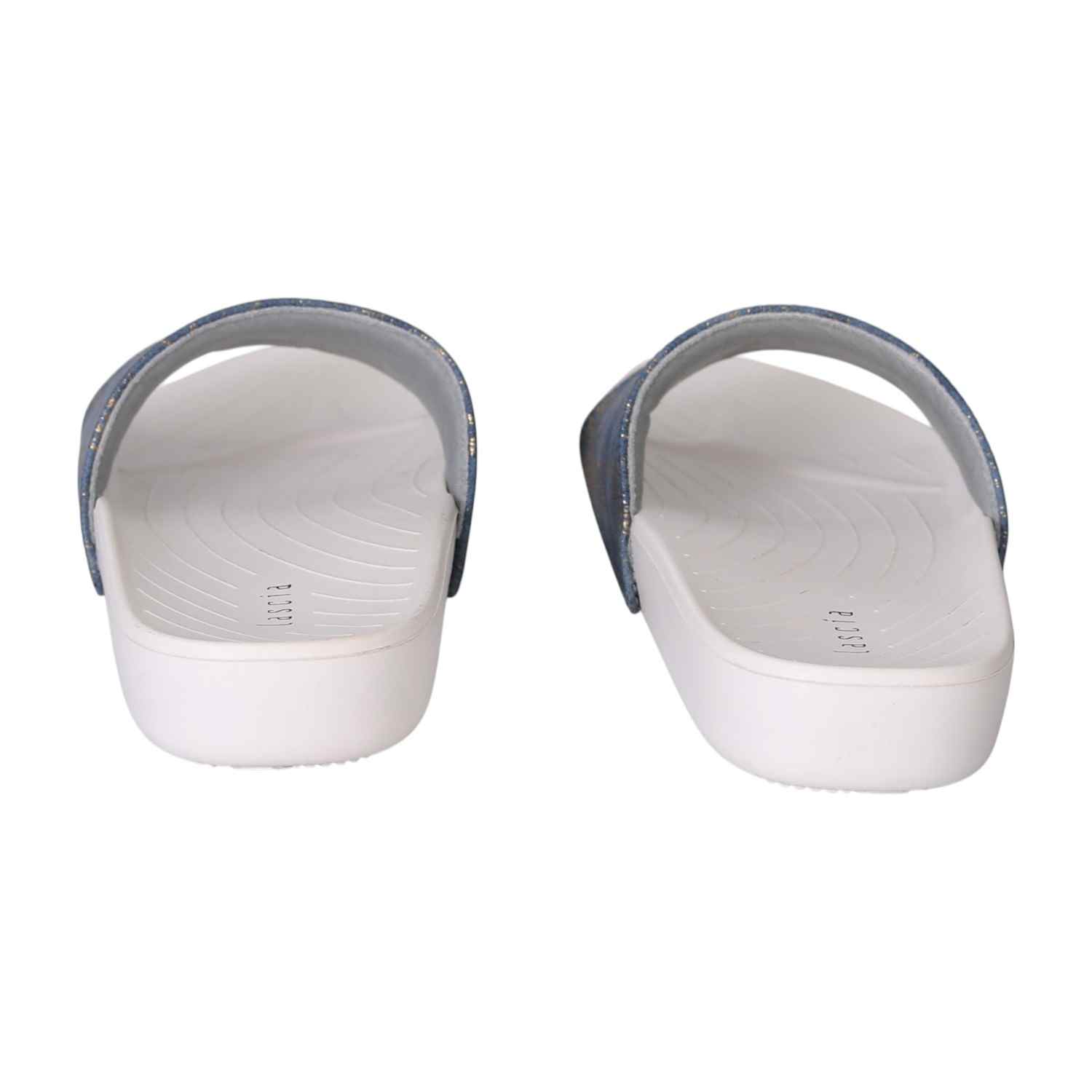 Blue Mist Comfort Slides for Women