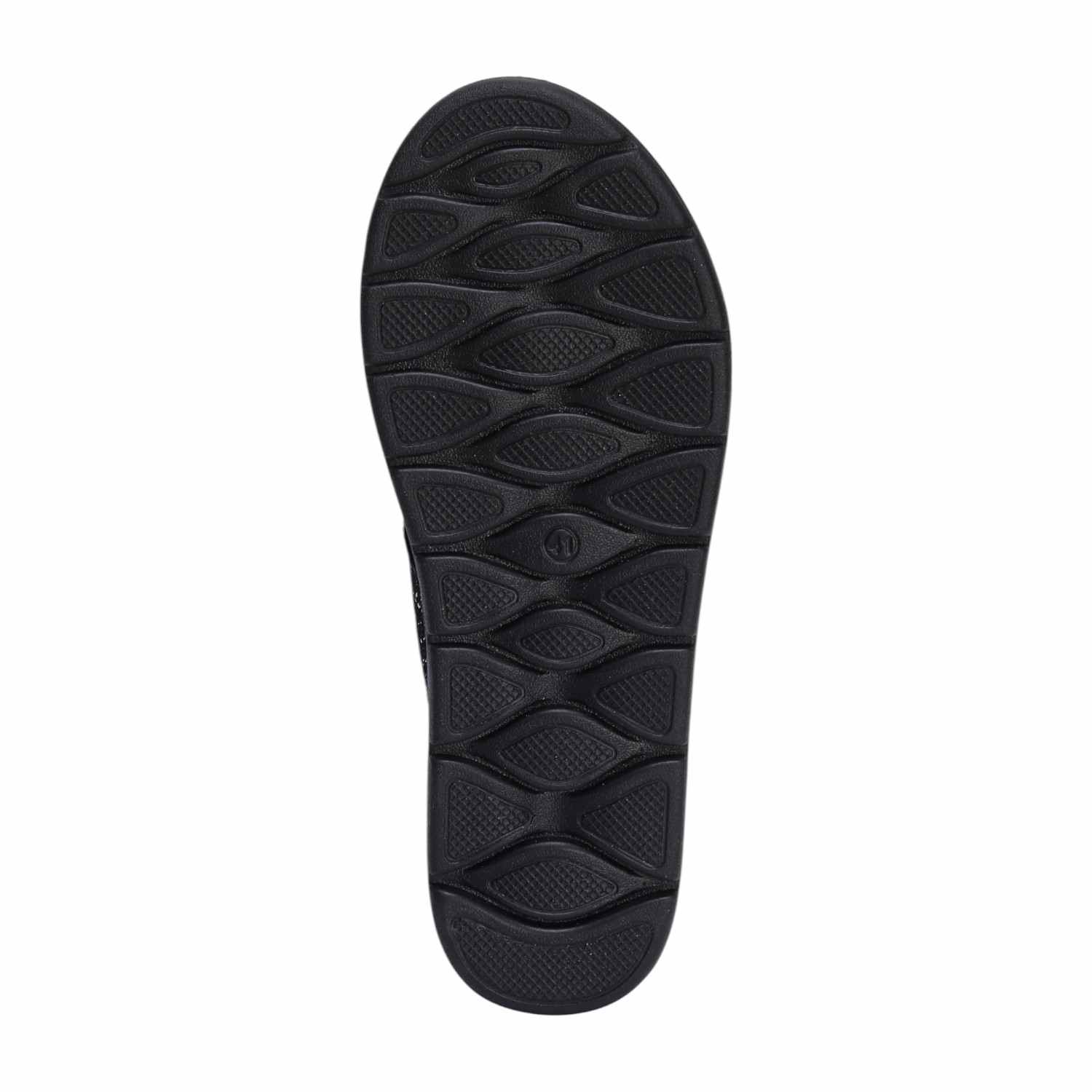 Black Comfort Thongs for Women