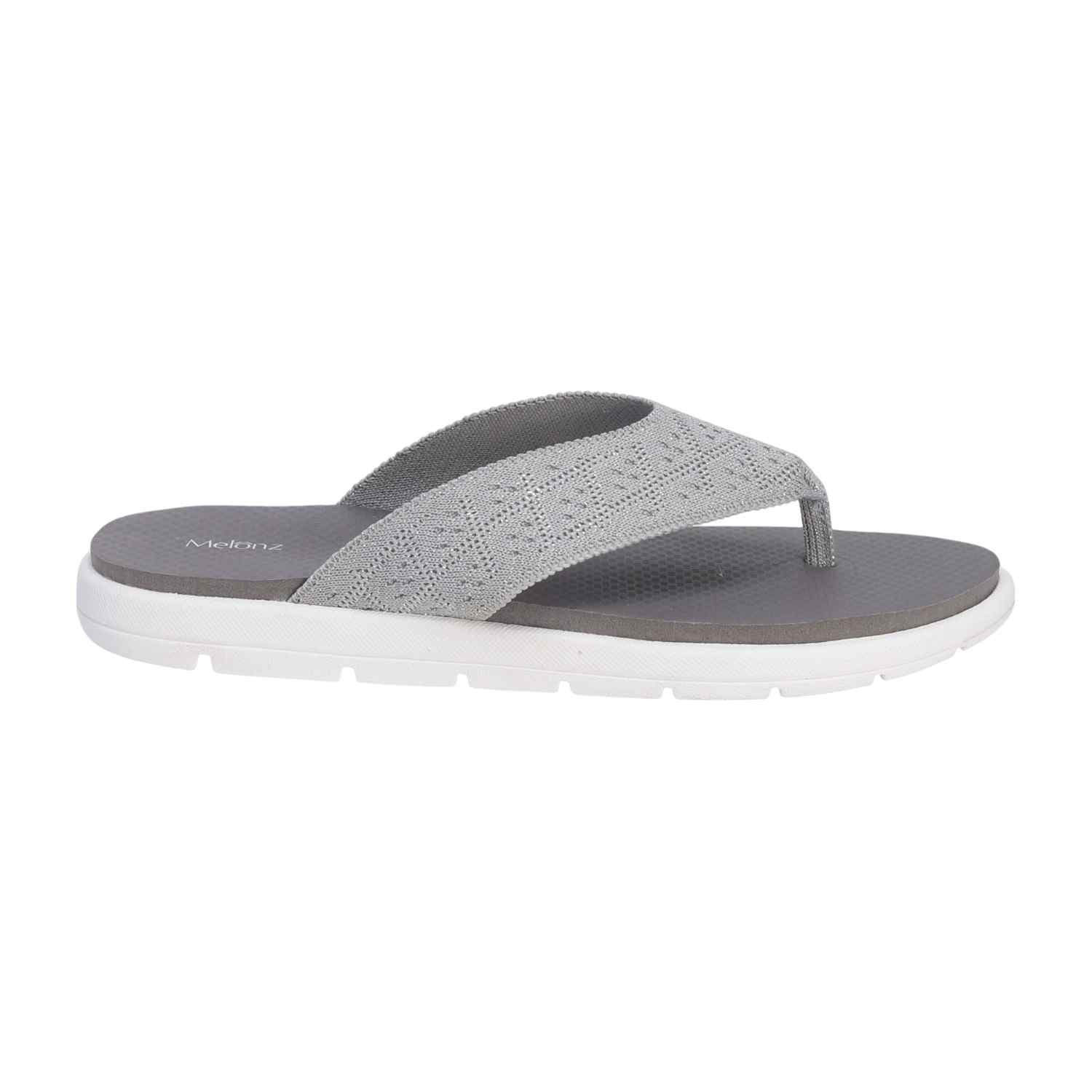 Grey Comfort Thongs for Women