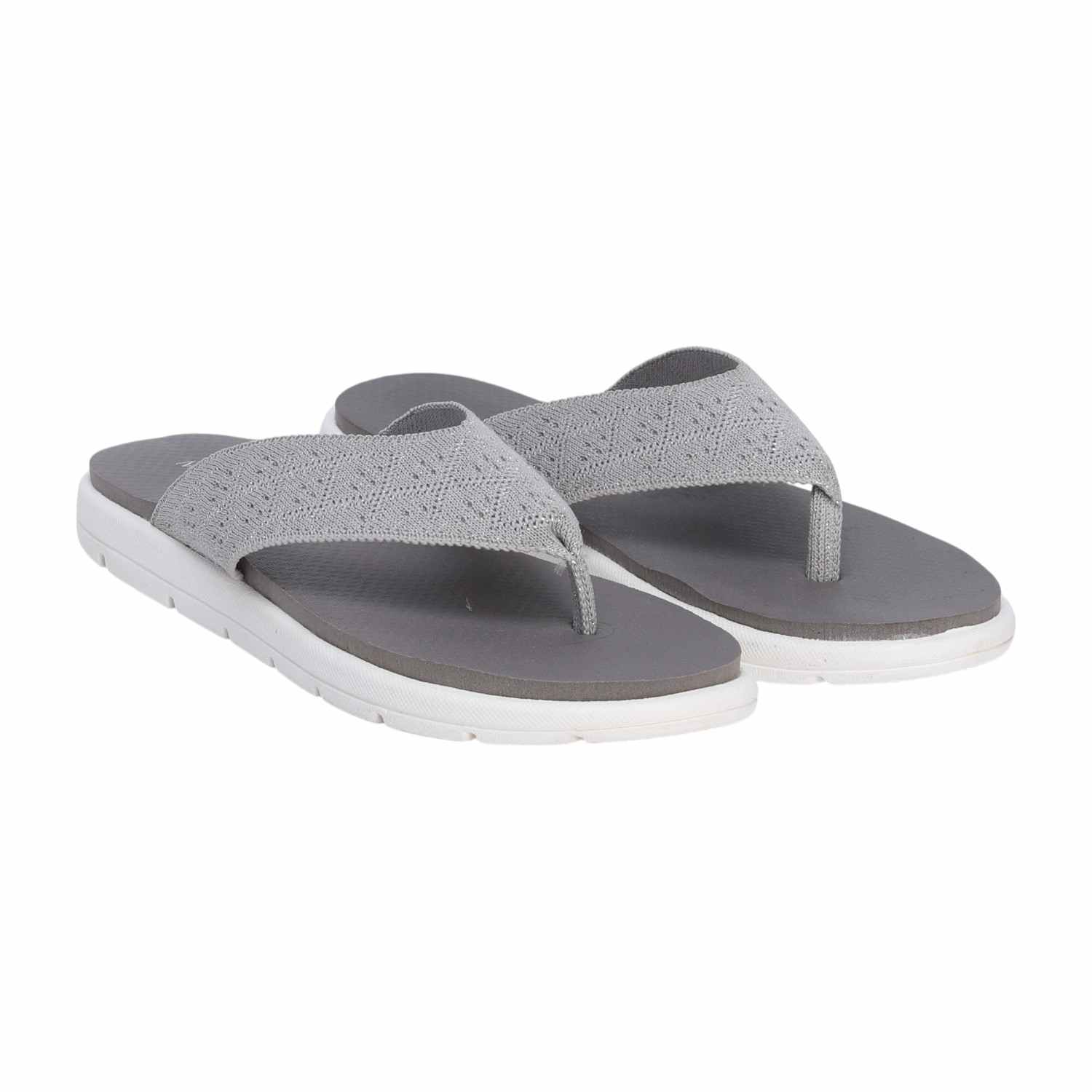 Grey Comfort Thongs for Women
