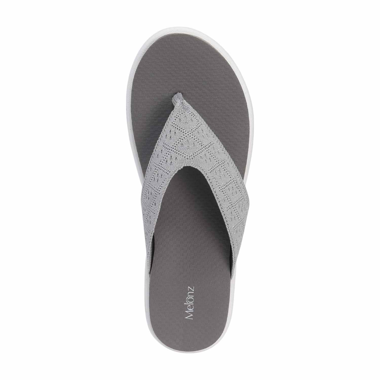 Grey Comfort Thongs for Women
