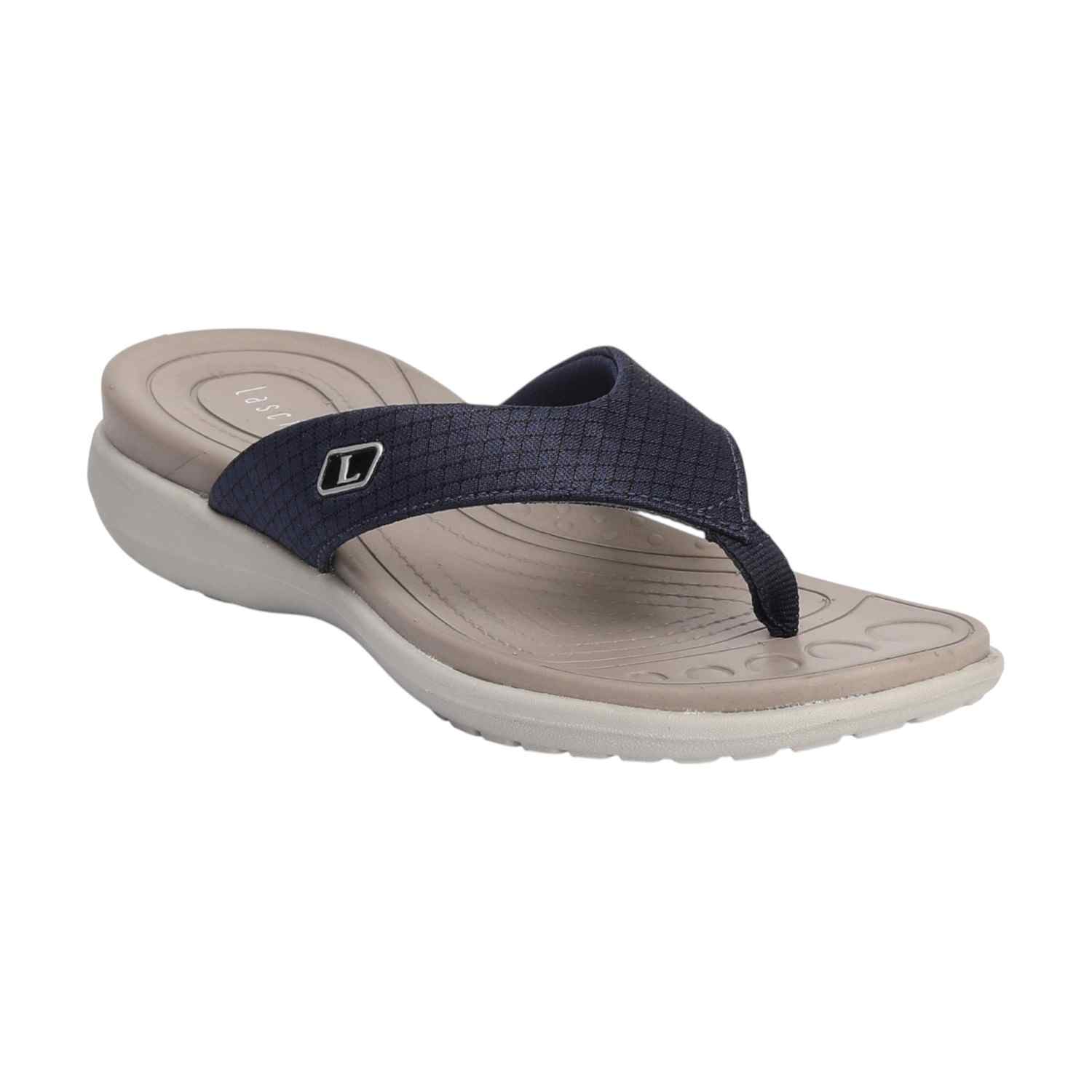 Navy Blue Comfort Thongs for Women
