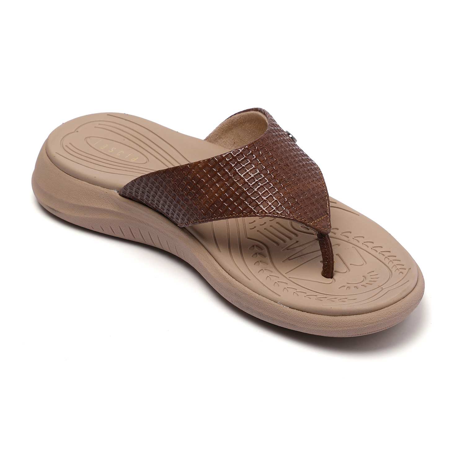 Embellished Nude-Brown Coloured Flats for Women