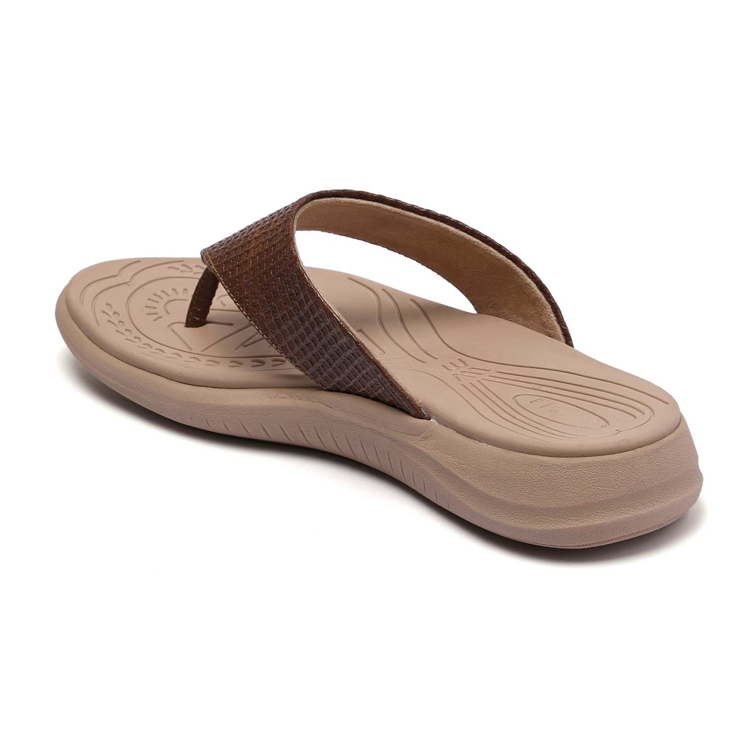 Embellished Nude-Brown Coloured Flats for Women