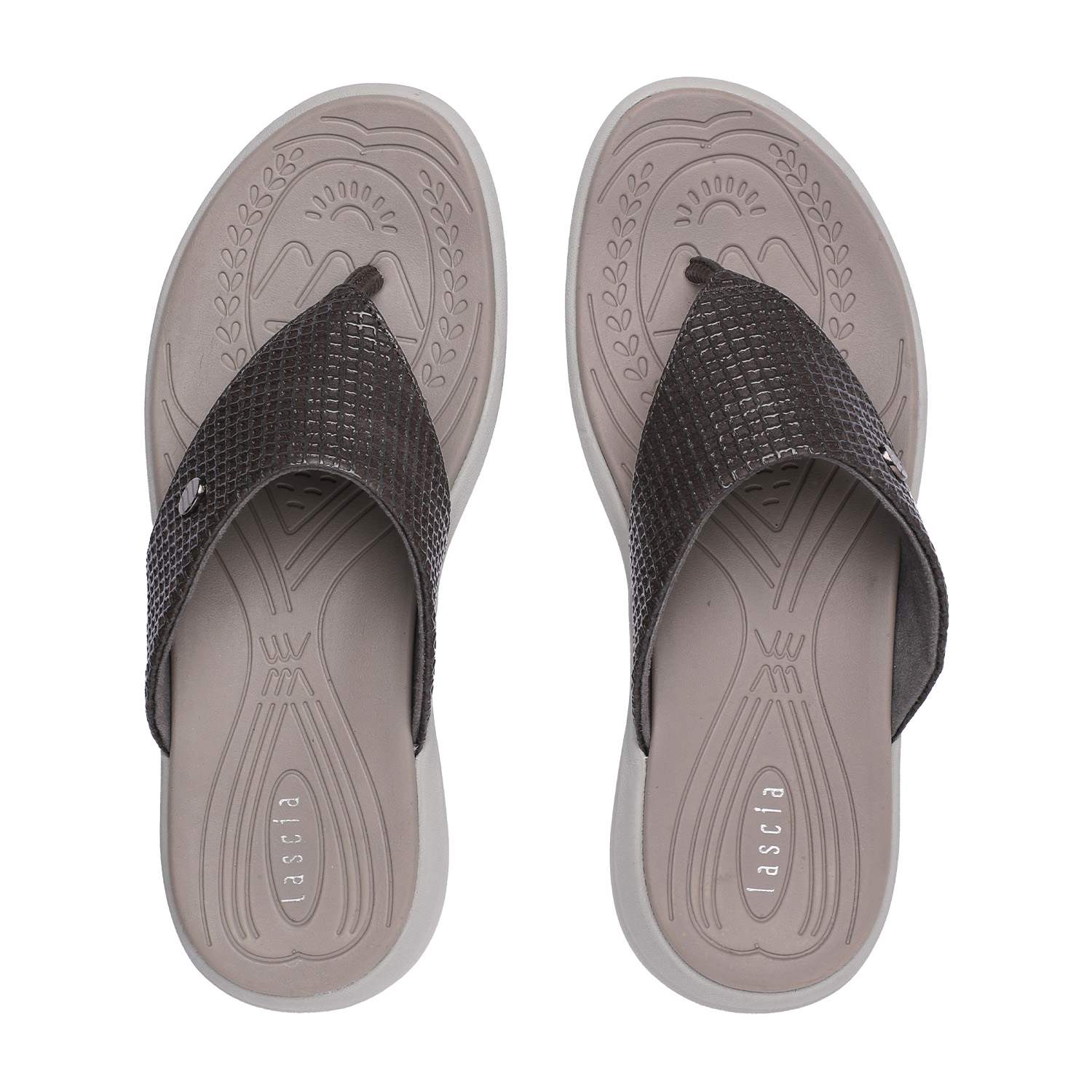 Embellished Grey Coloured Flats for Women