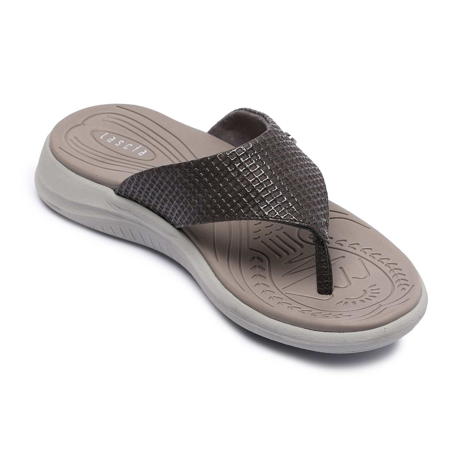 Embellished Grey Coloured Flats for Women