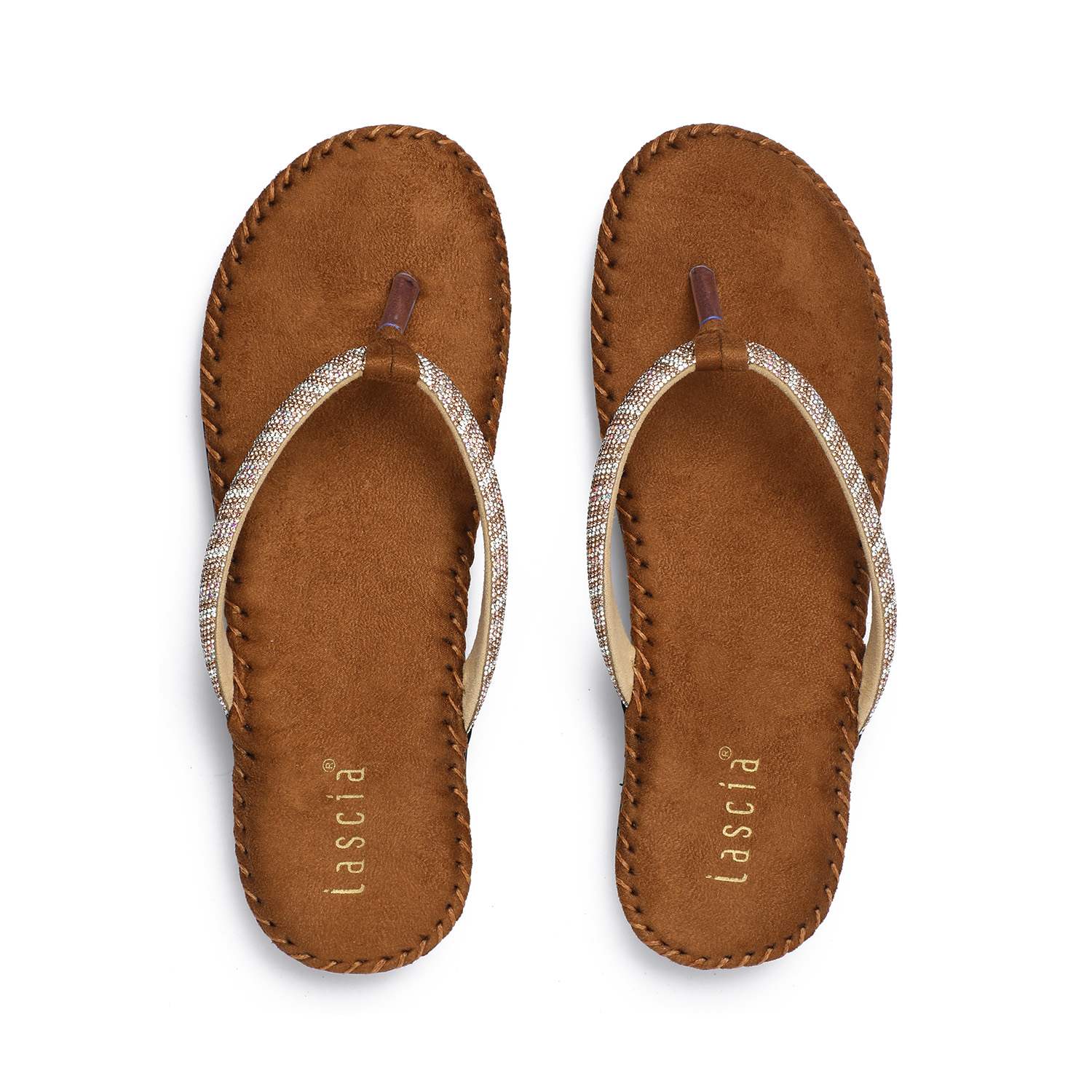 Antique Embellished Casual Flats for Women
