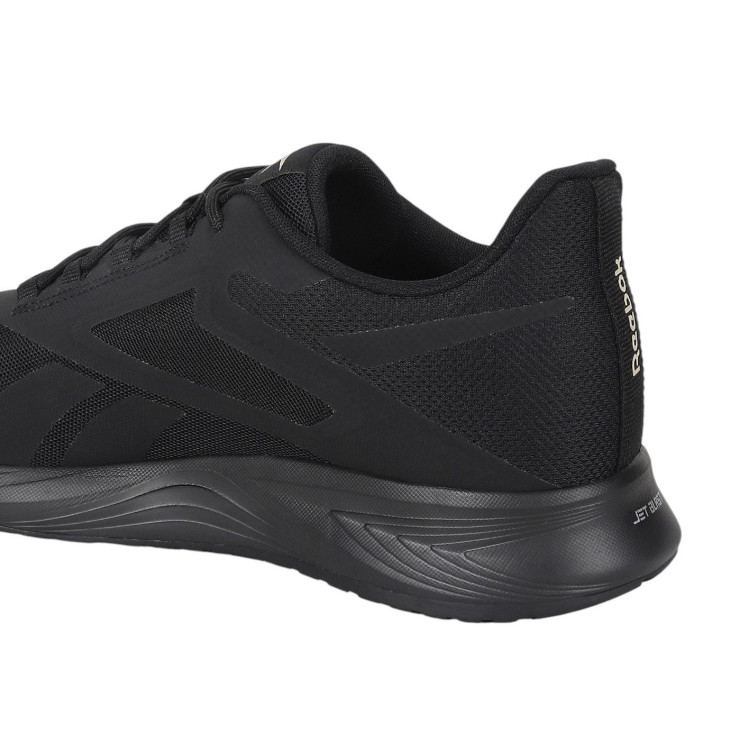 Men All-Black Lightweight Running Shoes