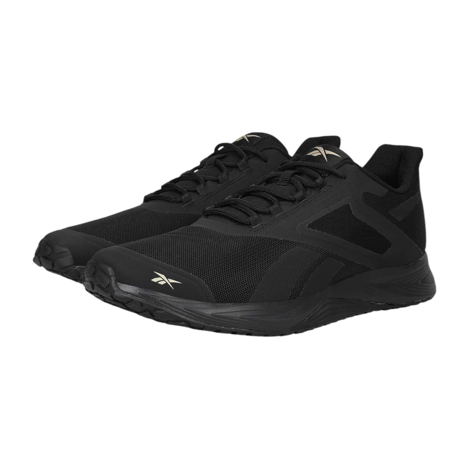 Men All-Black Lightweight Running Shoes