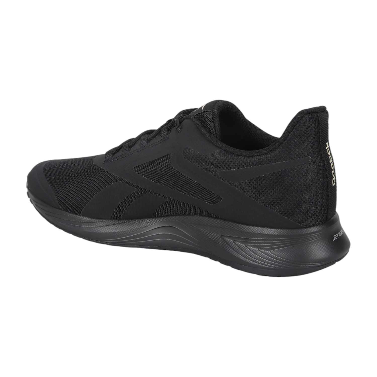 Men All-Black Lightweight Running Shoes
