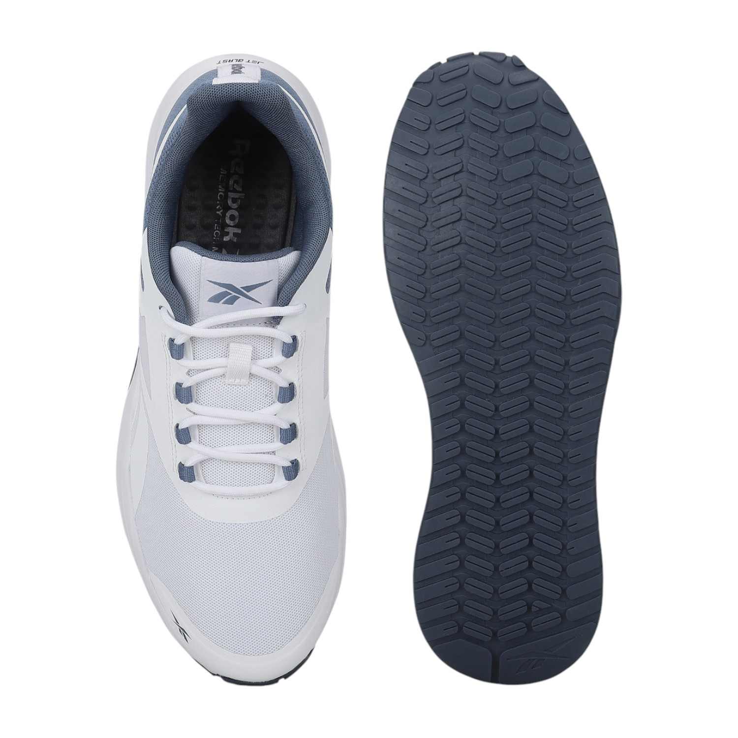 Jet Blast Fresh Flight - Men White Running Shoes