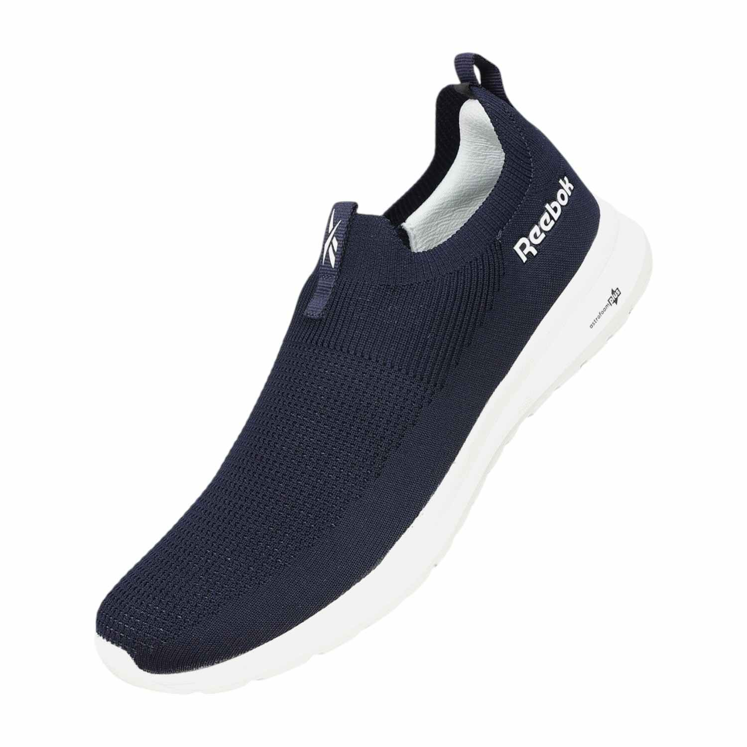Men Navy Blue Slip-On Walking Shoes