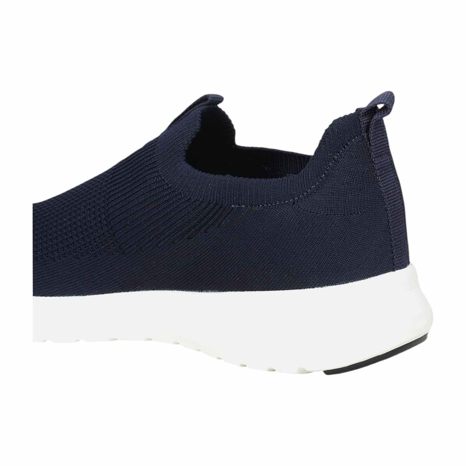 Men Navy Blue Slip-On Walking Shoes