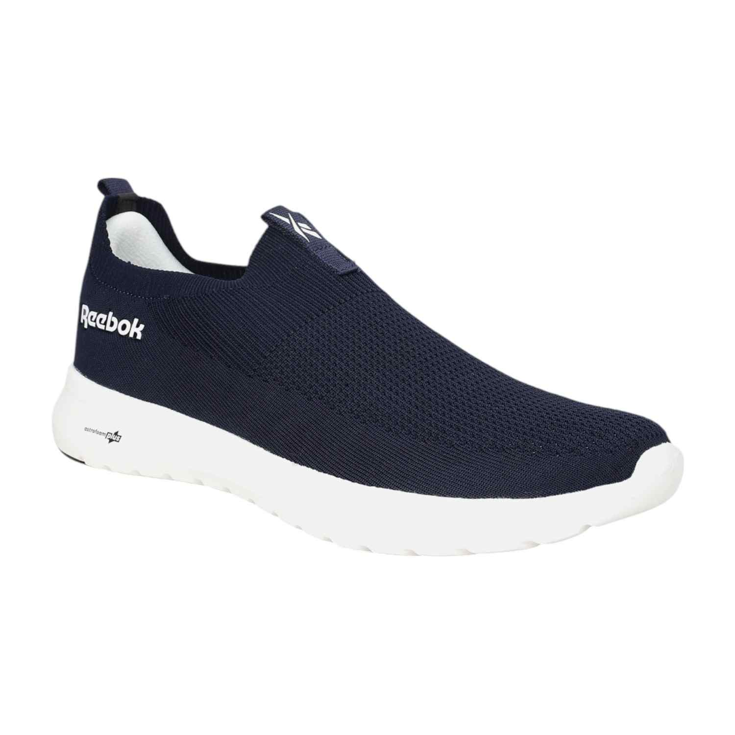 Men Navy Blue Slip-On Walking Shoes