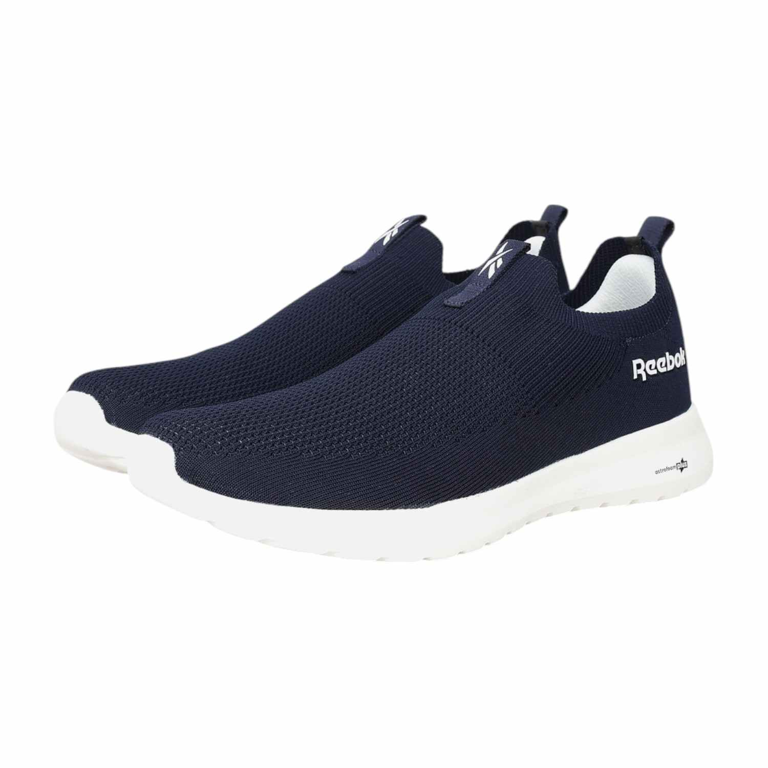 Men Navy Blue Slip-On Walking Shoes