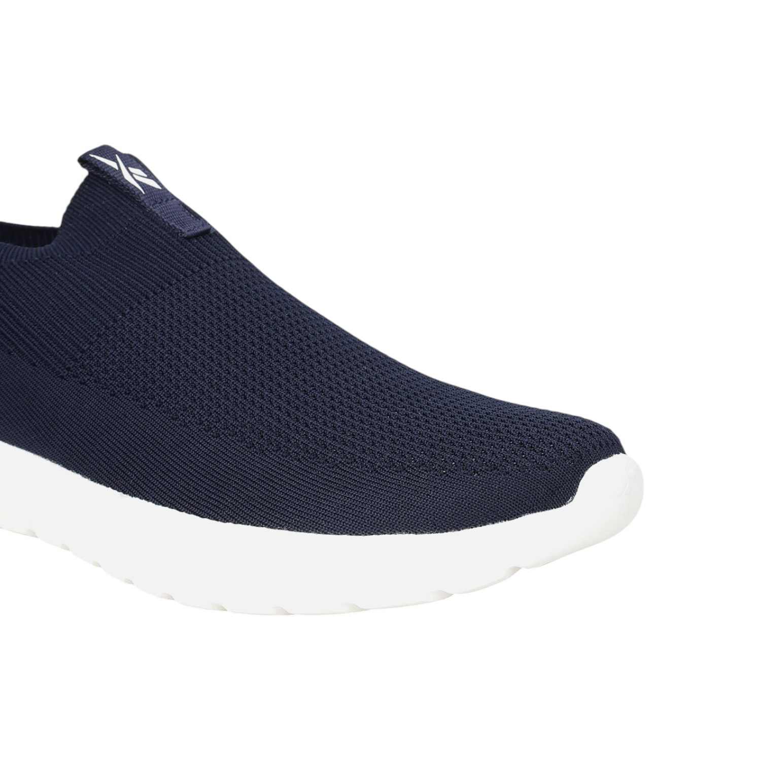 Men Navy Blue Slip-On Walking Shoes