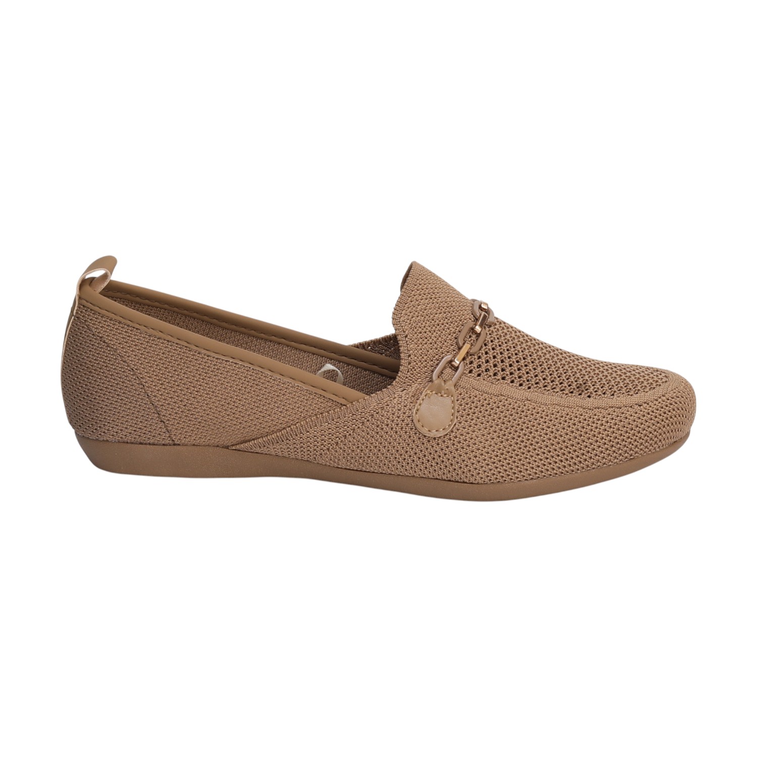 Beige Casual Slip-Ons for Women