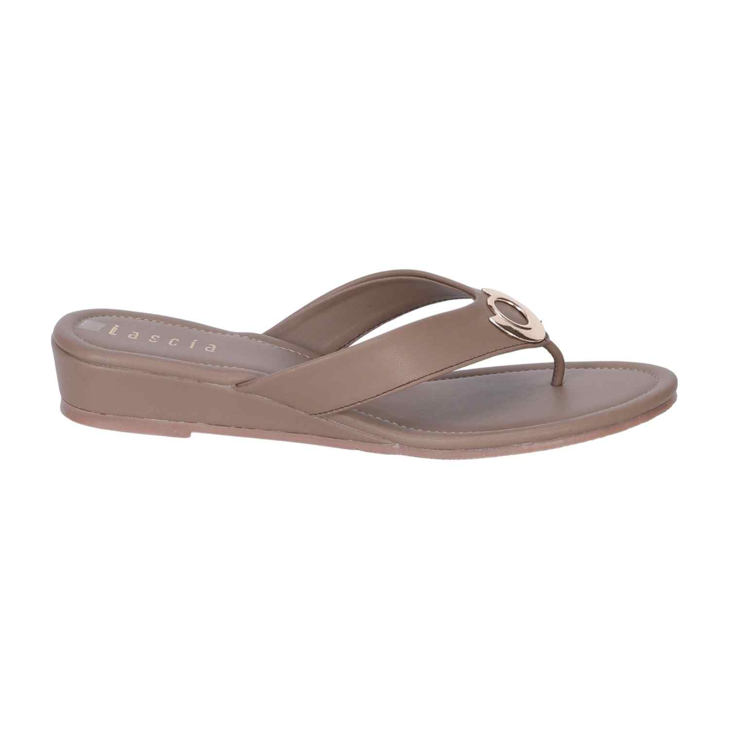 Bronze Coloured Thongs for Women