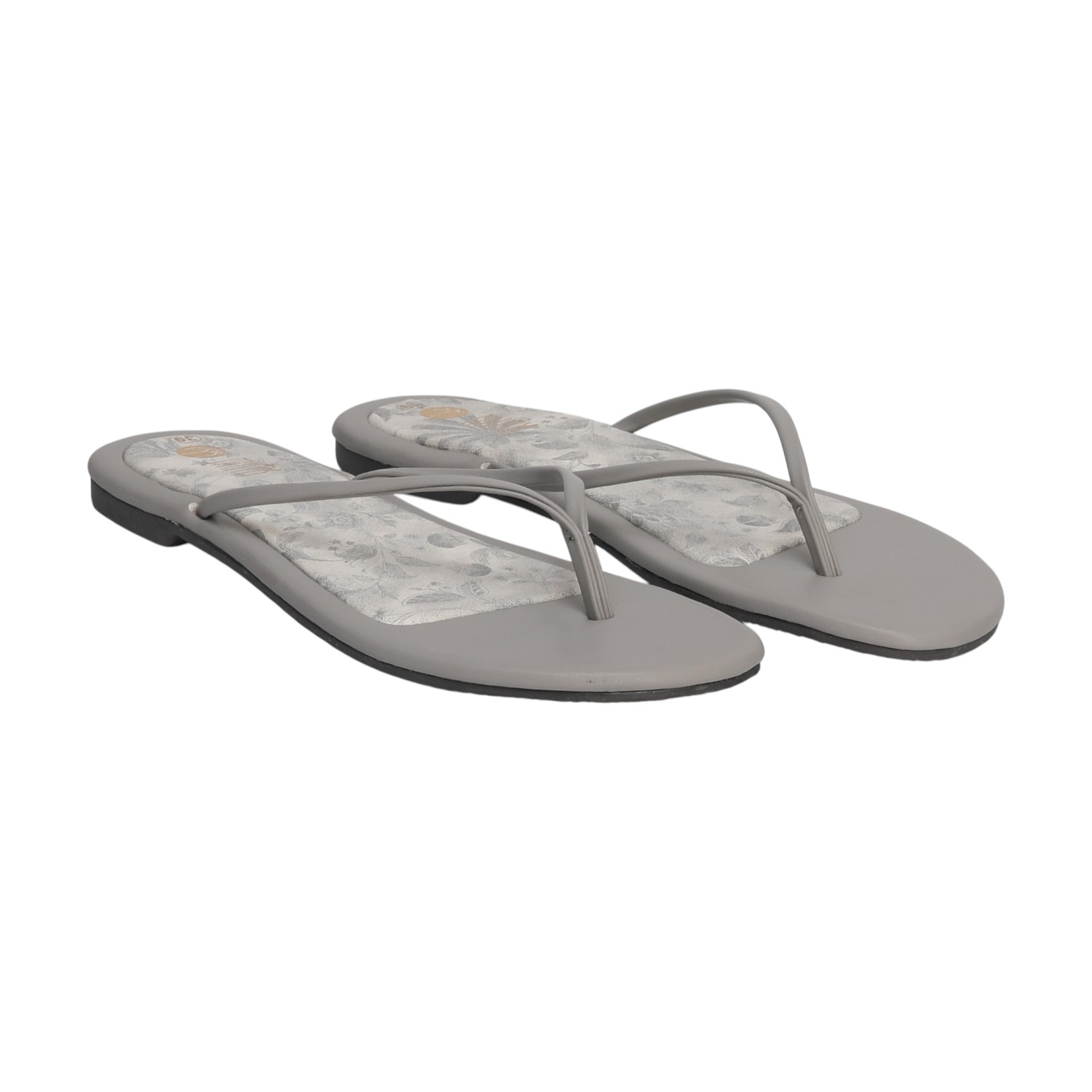 Grey Casual Flats for Women