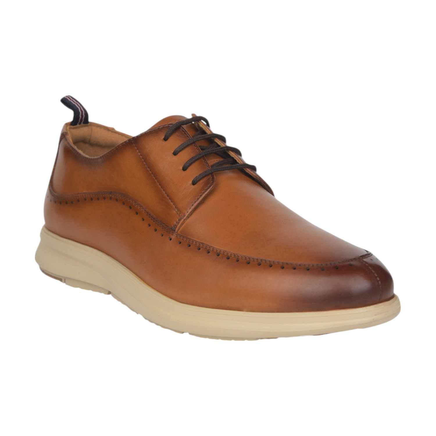 Fedrico Brogue Tan Casual Shoes For Men