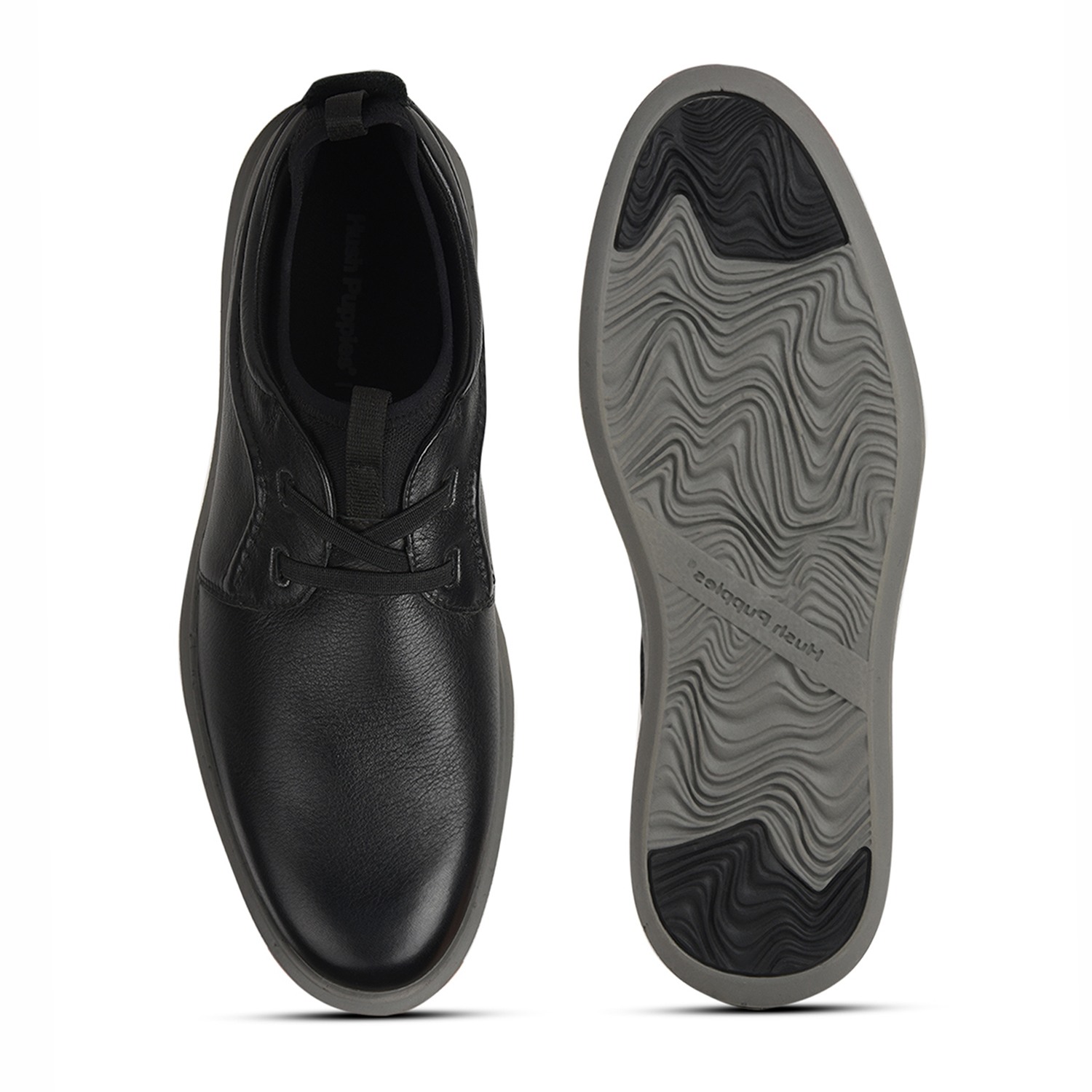 Niles Oxford Black Casual Shoes For Men