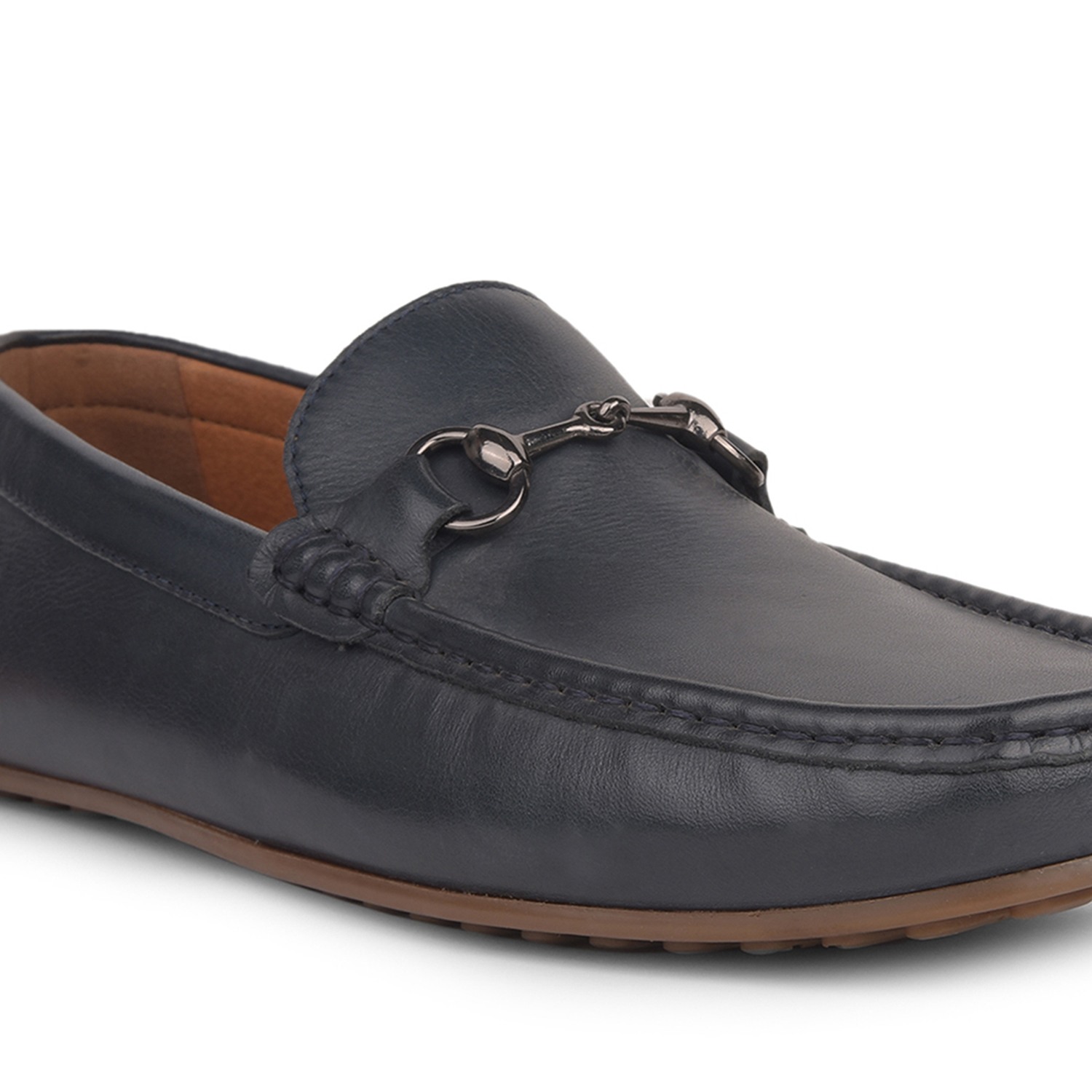 Hush Puppies | Willian Trim 2.0 Navy Loafers For Men|4
