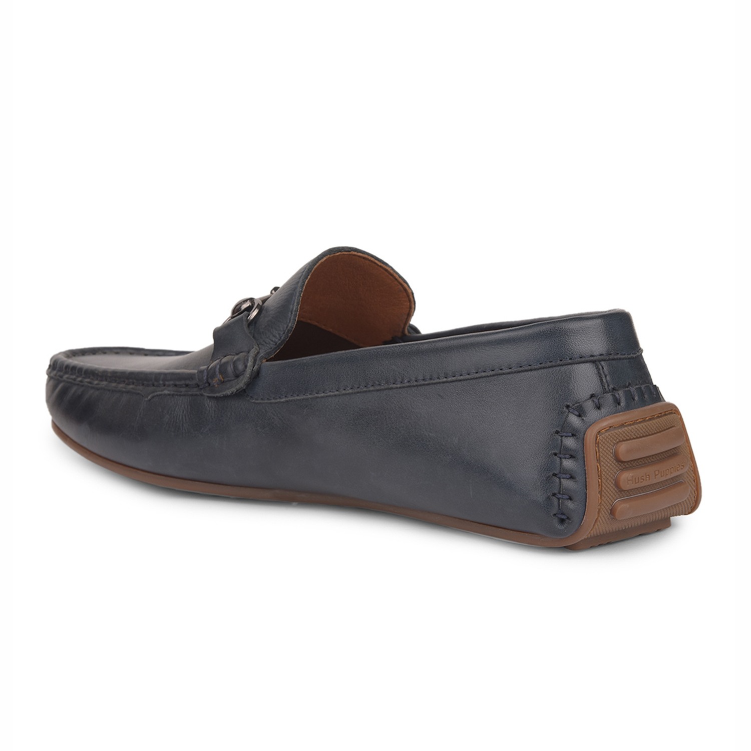 Hush Puppies | Willian Trim 2.0 Navy Loafers For Men|2